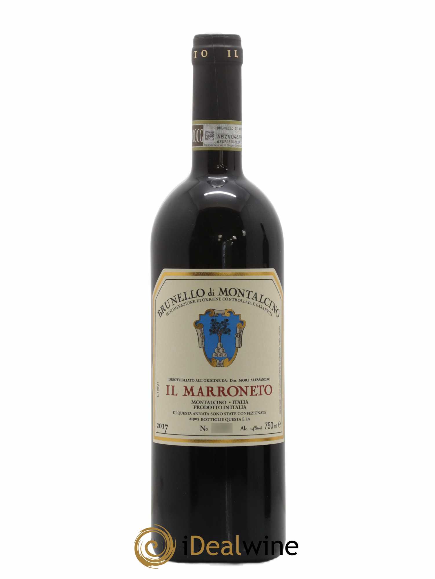 Brunello di Montalcino DOCG Il Marroneto 2017 - Lot de 1 bouteille - 0