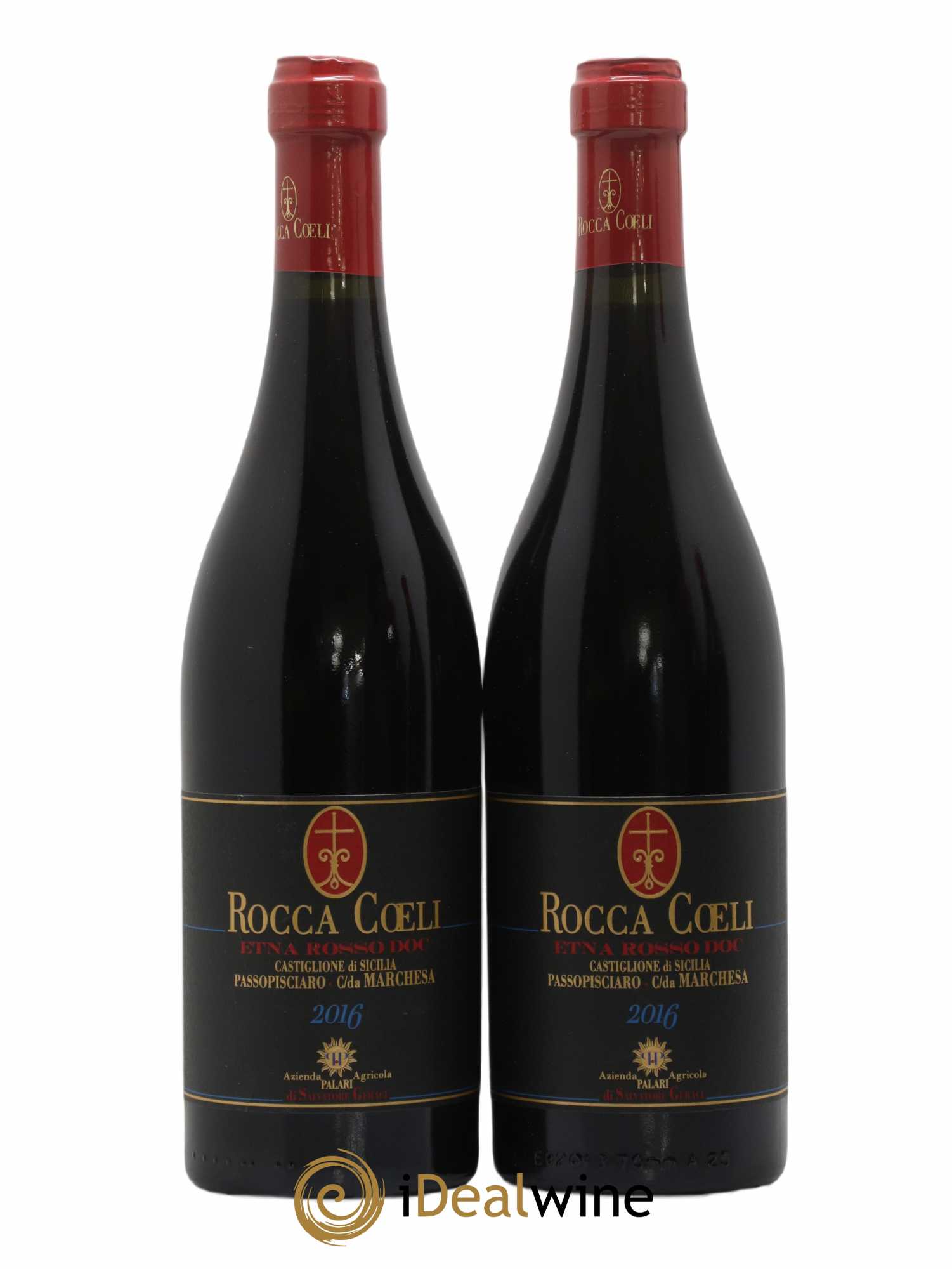 IGT Sicile Etna Rosso - Rocca Coeli 2016 - Lot de 2 bouteilles - 0