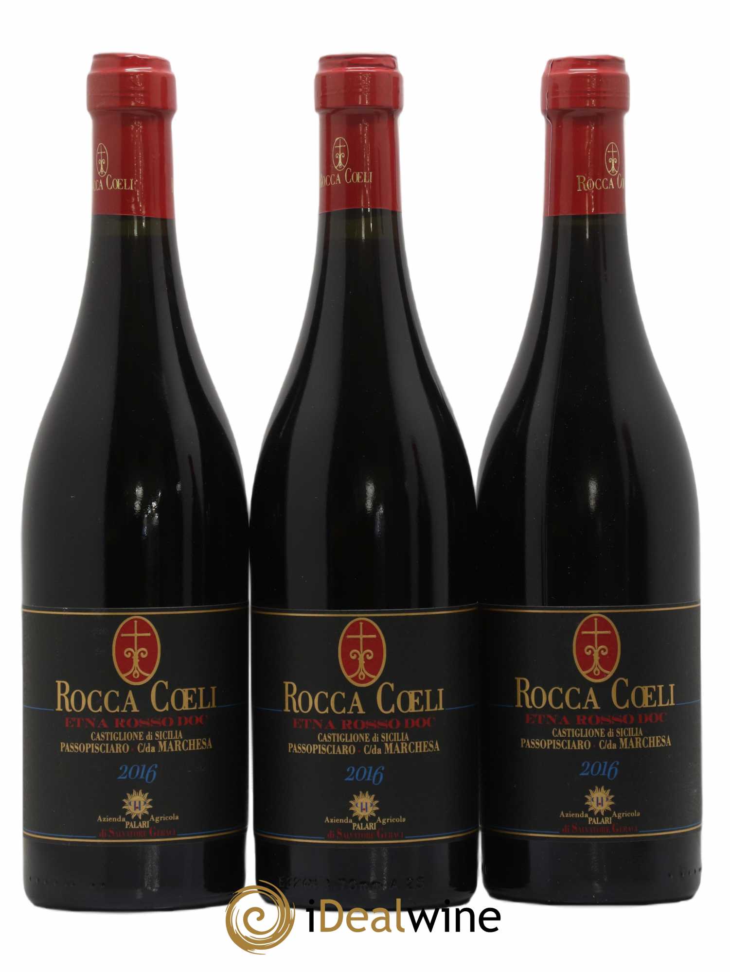 IGT Sicile Etna Rosso - Rocca Coeli 2016 - Posten von 3 Flaschen - 0