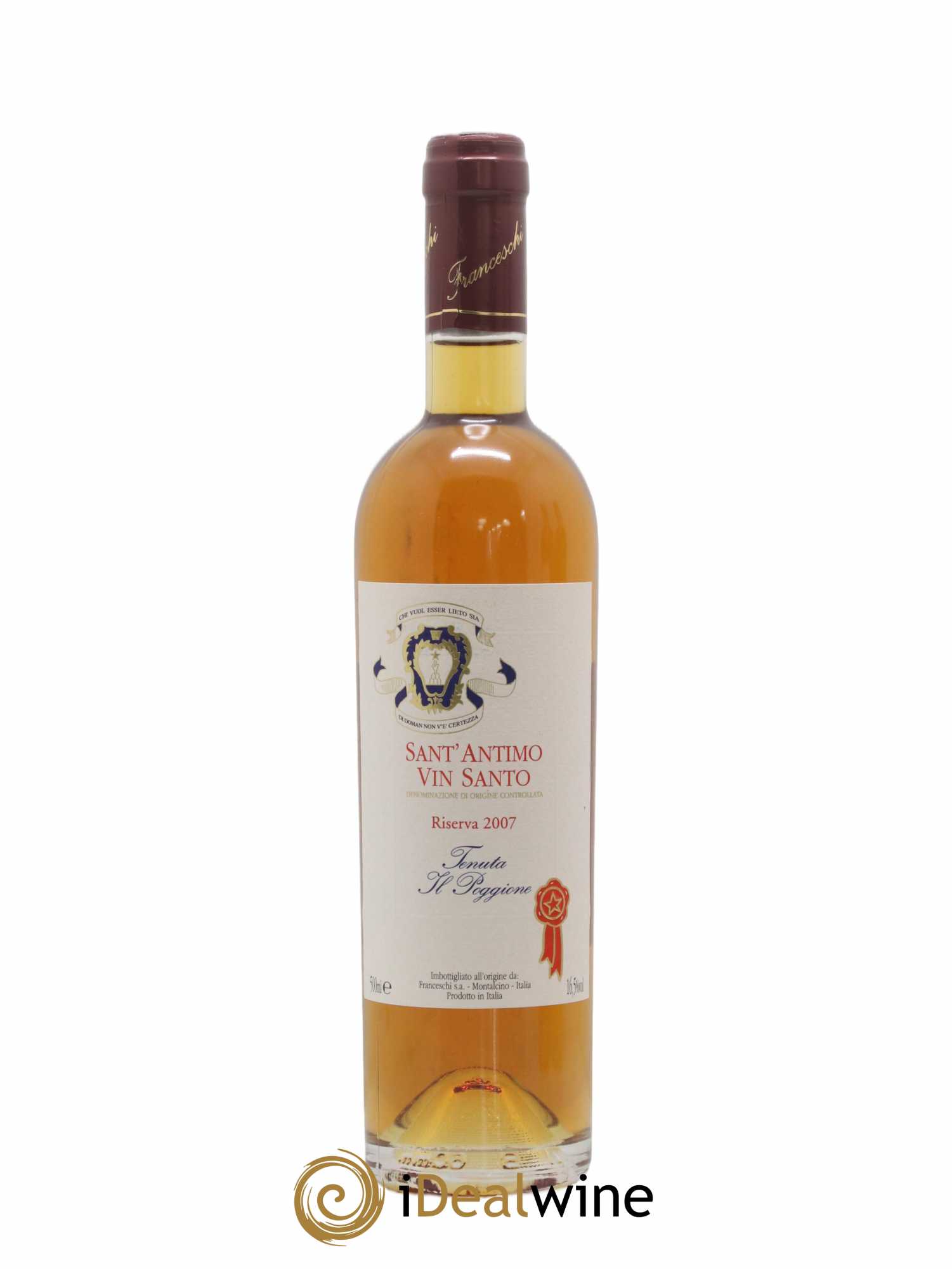 Italie Vin Santo Sant'Animo Riserva - Il Poggione 50cl 2007 - Lotto di 1 bottiglia - 0
