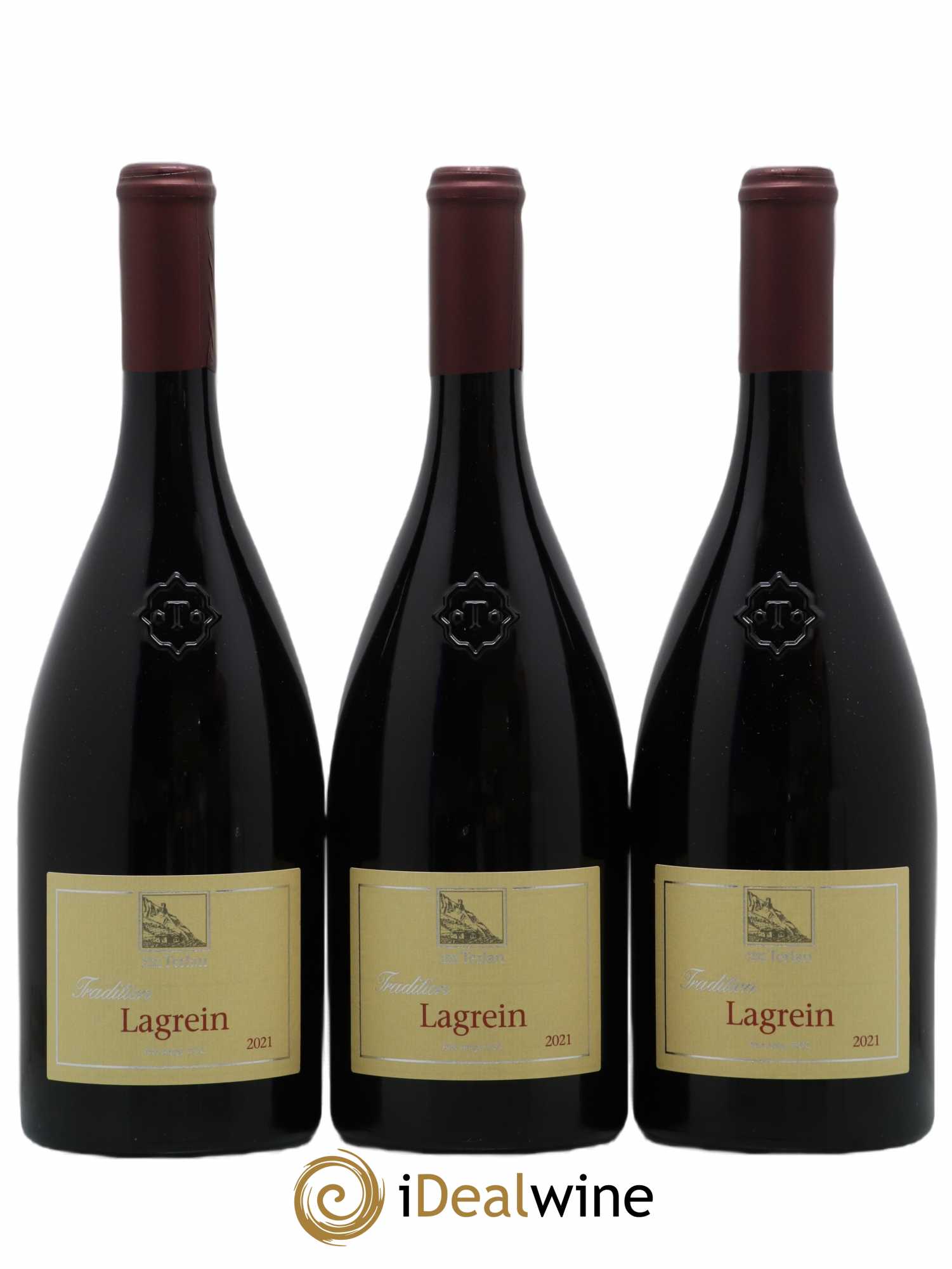 Trentin Haut Adige Lagrein Tradition - Cantina Terlano 2021 - Lot de 3 bouteilles - 0