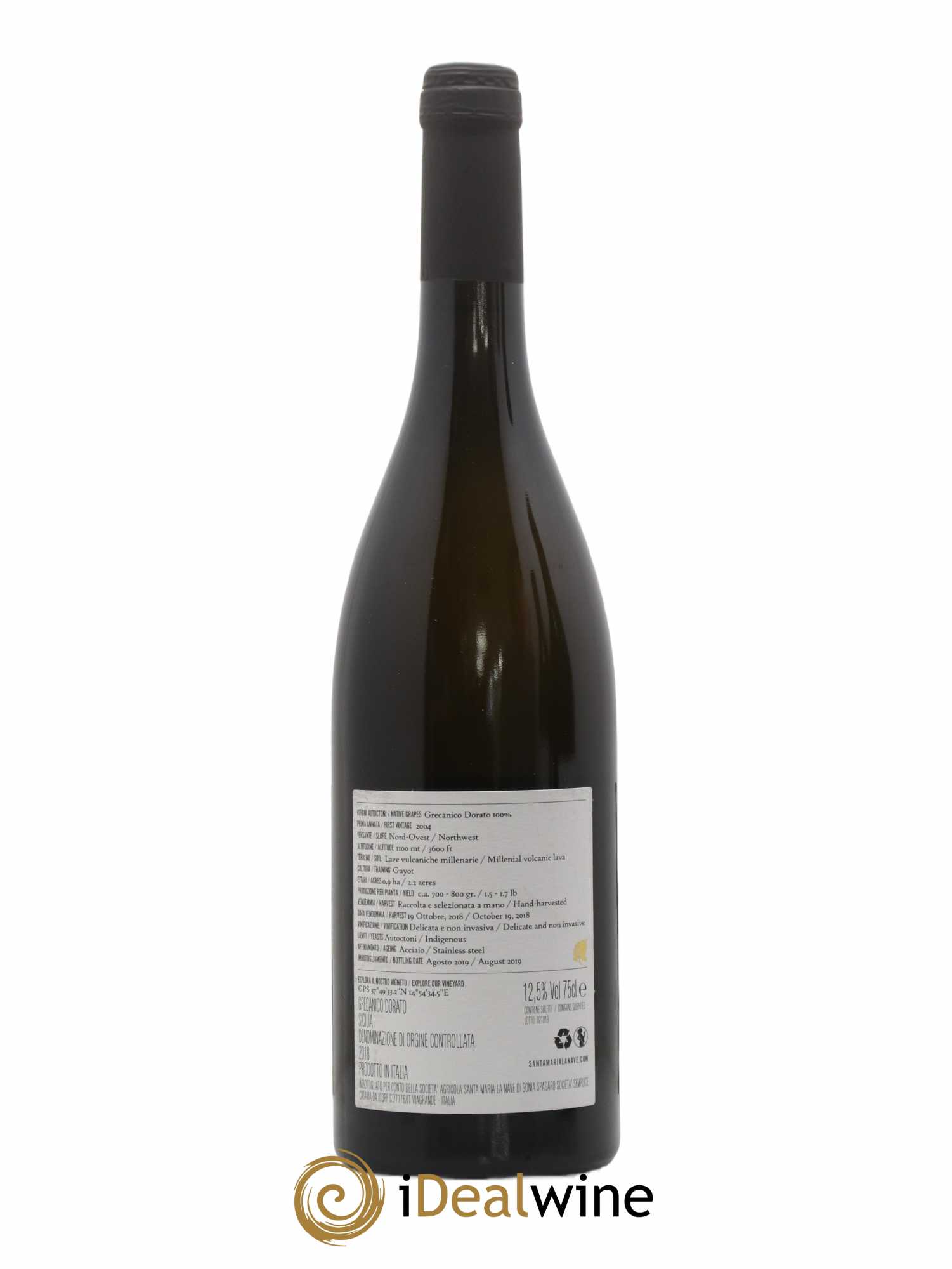 IGP Sicile Millesulmare - Santa Maria La Nave 2018 - Posten von 1 Flasche - 1