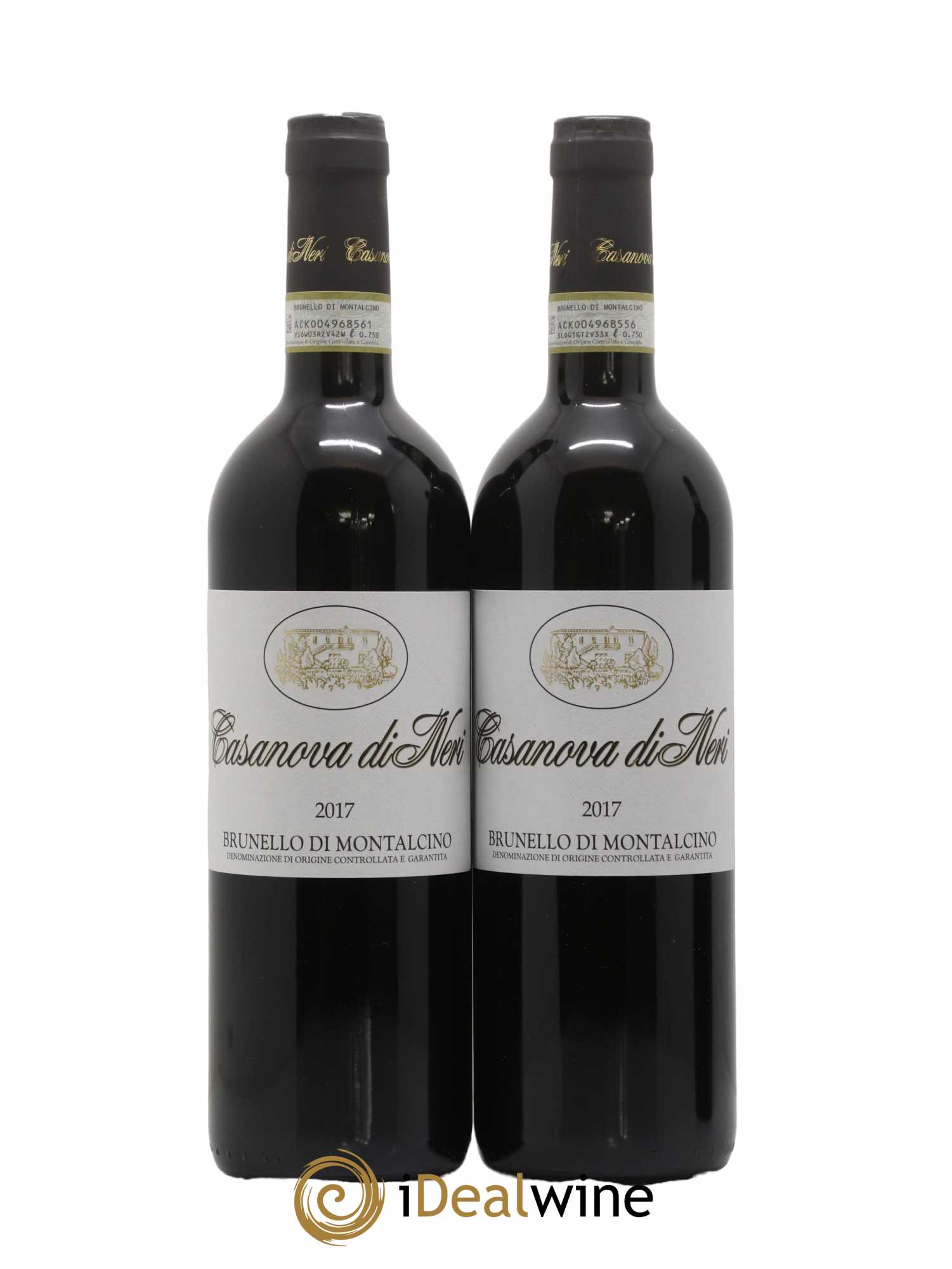 Brunello di Montalcino DOCG Casanova di Neri - Giacomo Neri 2017 - Lot de 2 bouteilles - 0