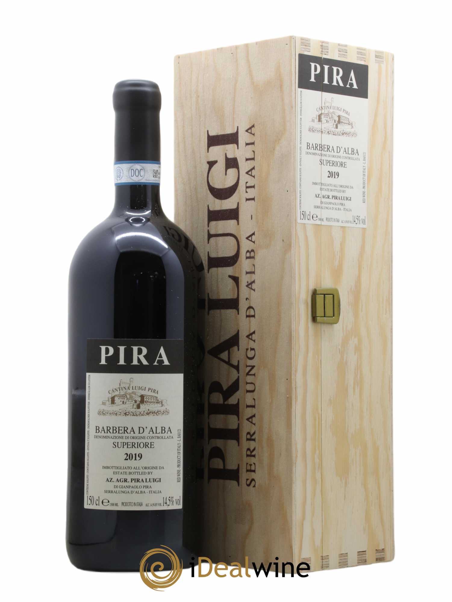 Barbera d'Alba DOC Luigi Pira 2019 - Lot de 1 magnum - 0