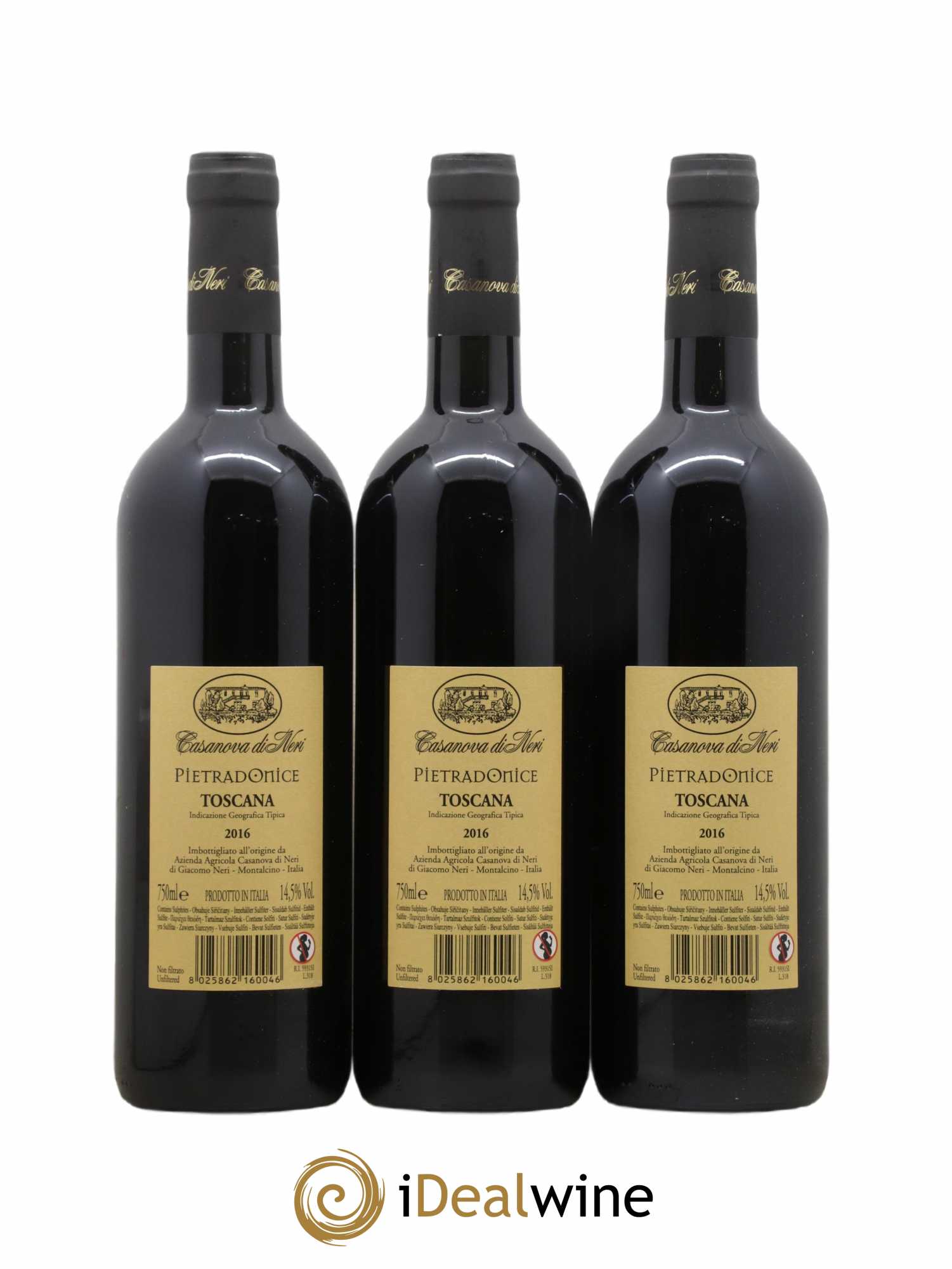 Toscana IGT 2016 - Posten von 3 Flaschen - 1