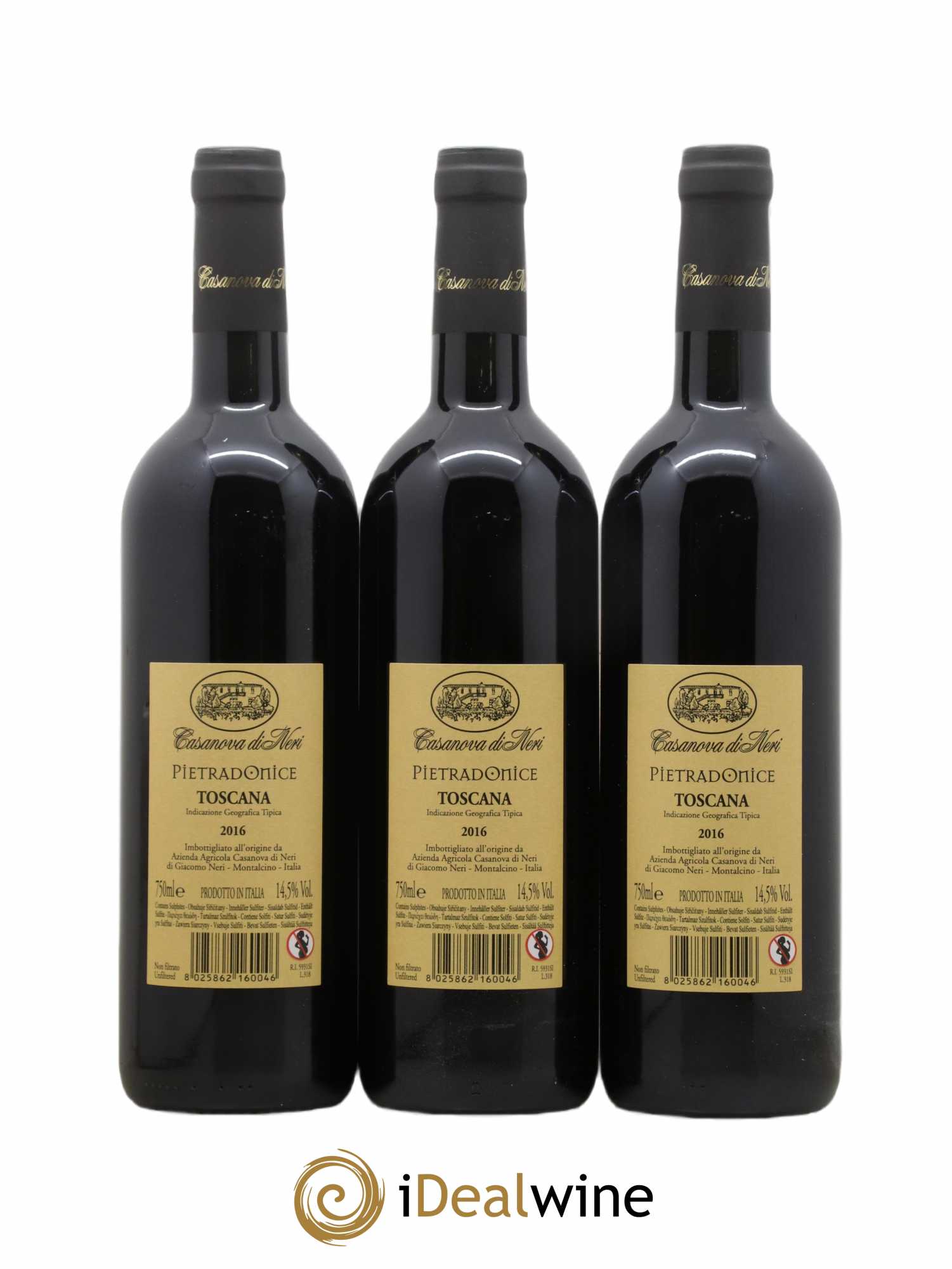 Toscana IGT 2016 - Posten von 6 Flaschen - 4