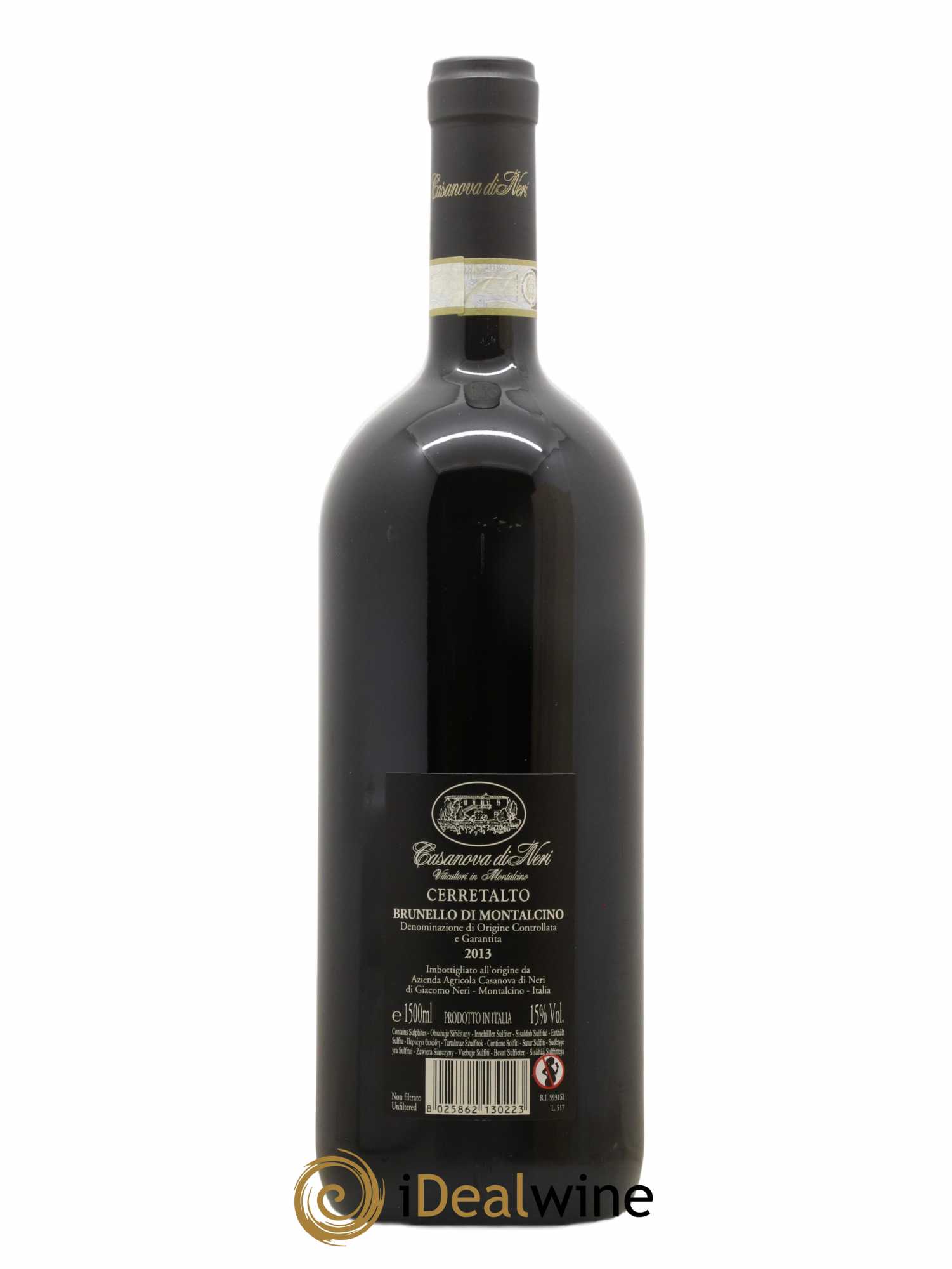 Brunello di Montalcino Cerretalto - Casanova di Neri 2013 - Lot of 1 magnum - 2