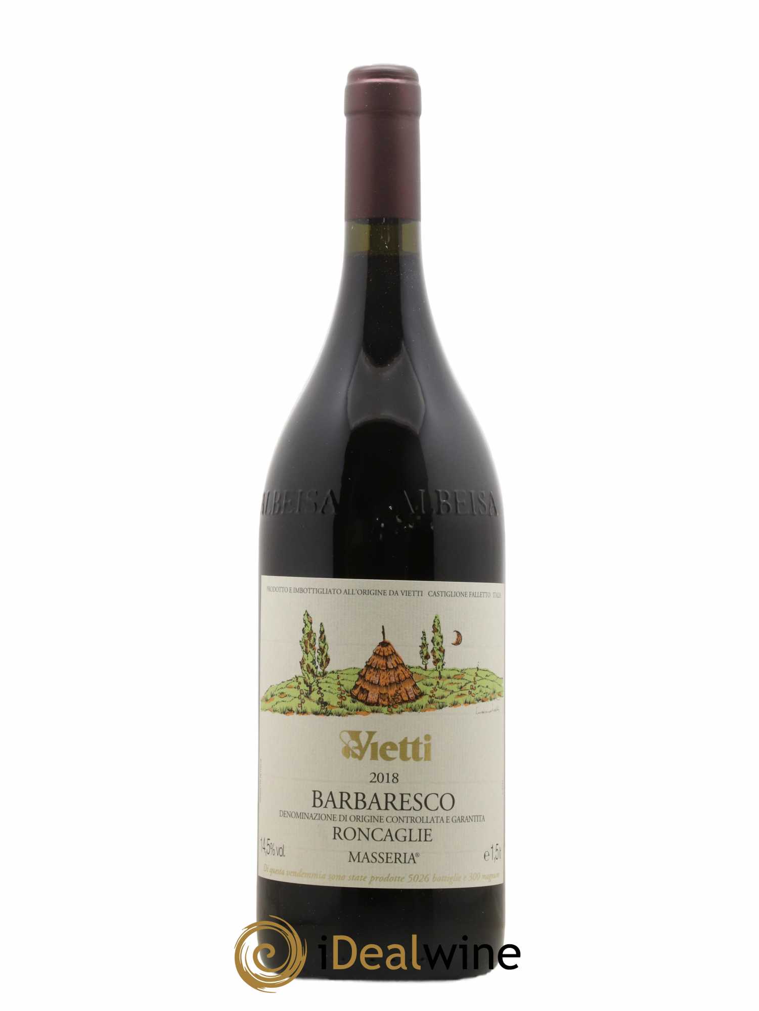 Barbaresco DOCG Roncaglie Masseria - Vietti 2018 - Lot de 1 magnum - 1