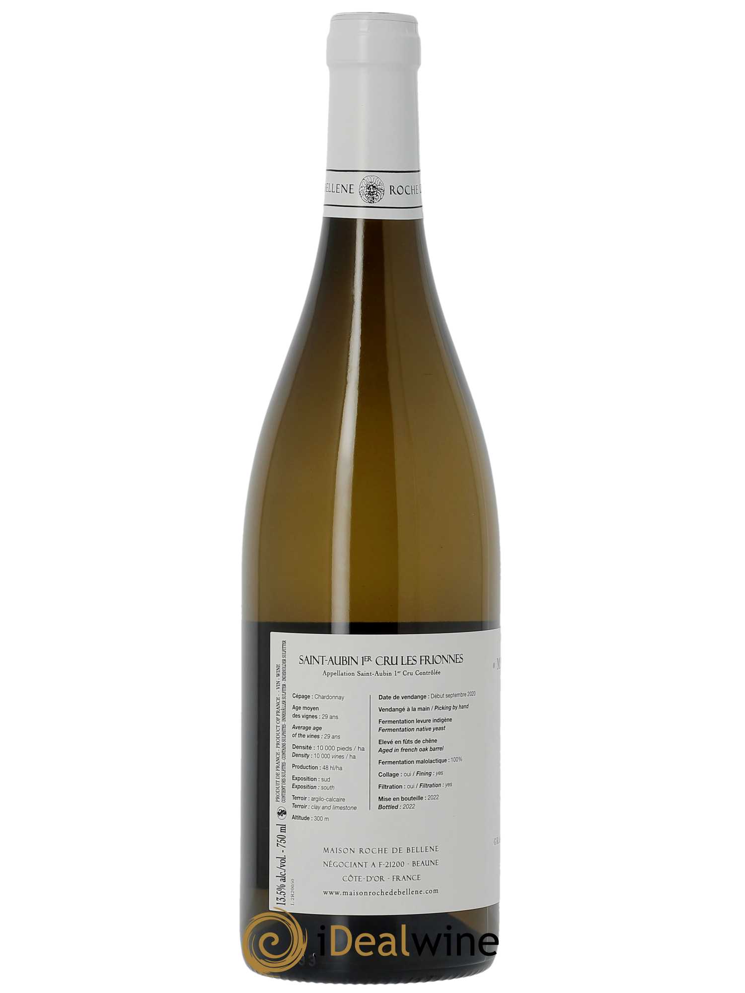 Saint-Aubin 1er Cru Les Frionnes Maison Roche de Bellene 2020 - Posten von 1 Flasche - 1