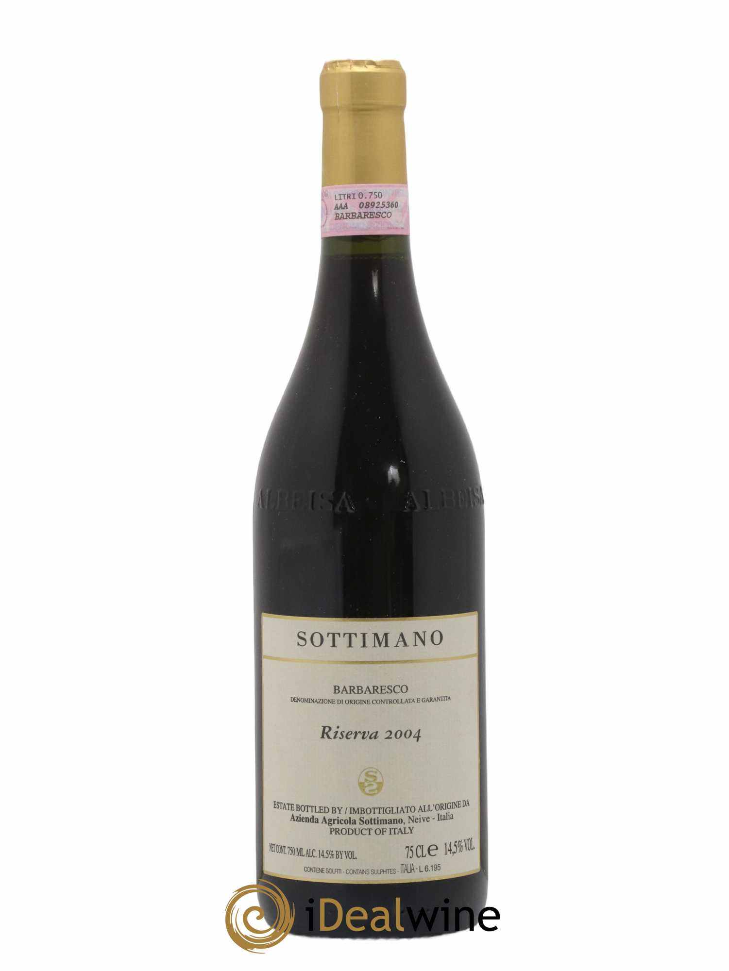 Barbaresco DOCG Riserva Sottimano 2004 - Lot of 1 bottle - 0