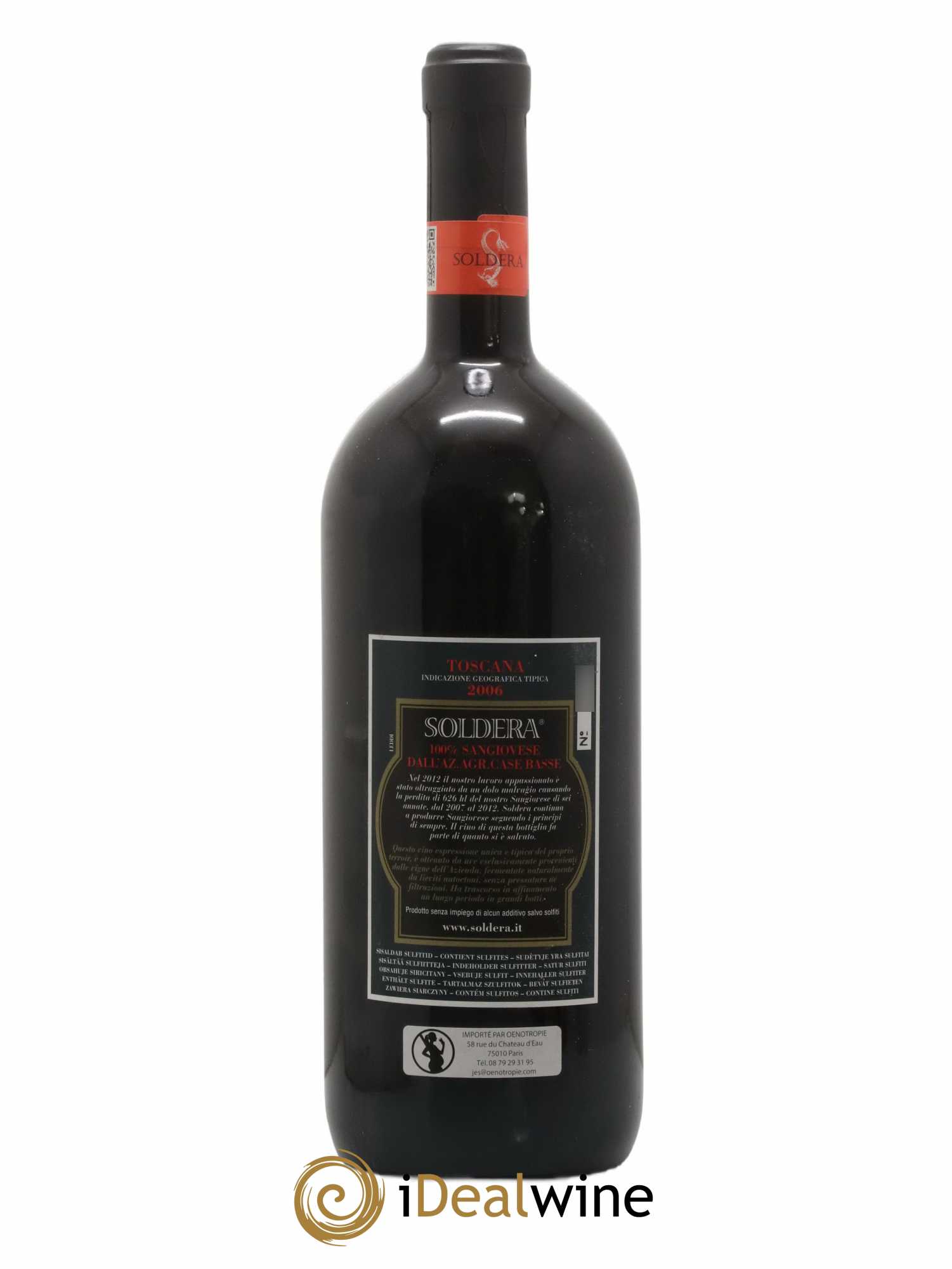 Toscana IGT Soldera Case Basse - Gianfranco Soldera 2006 - Lot of 1 magnum - 1