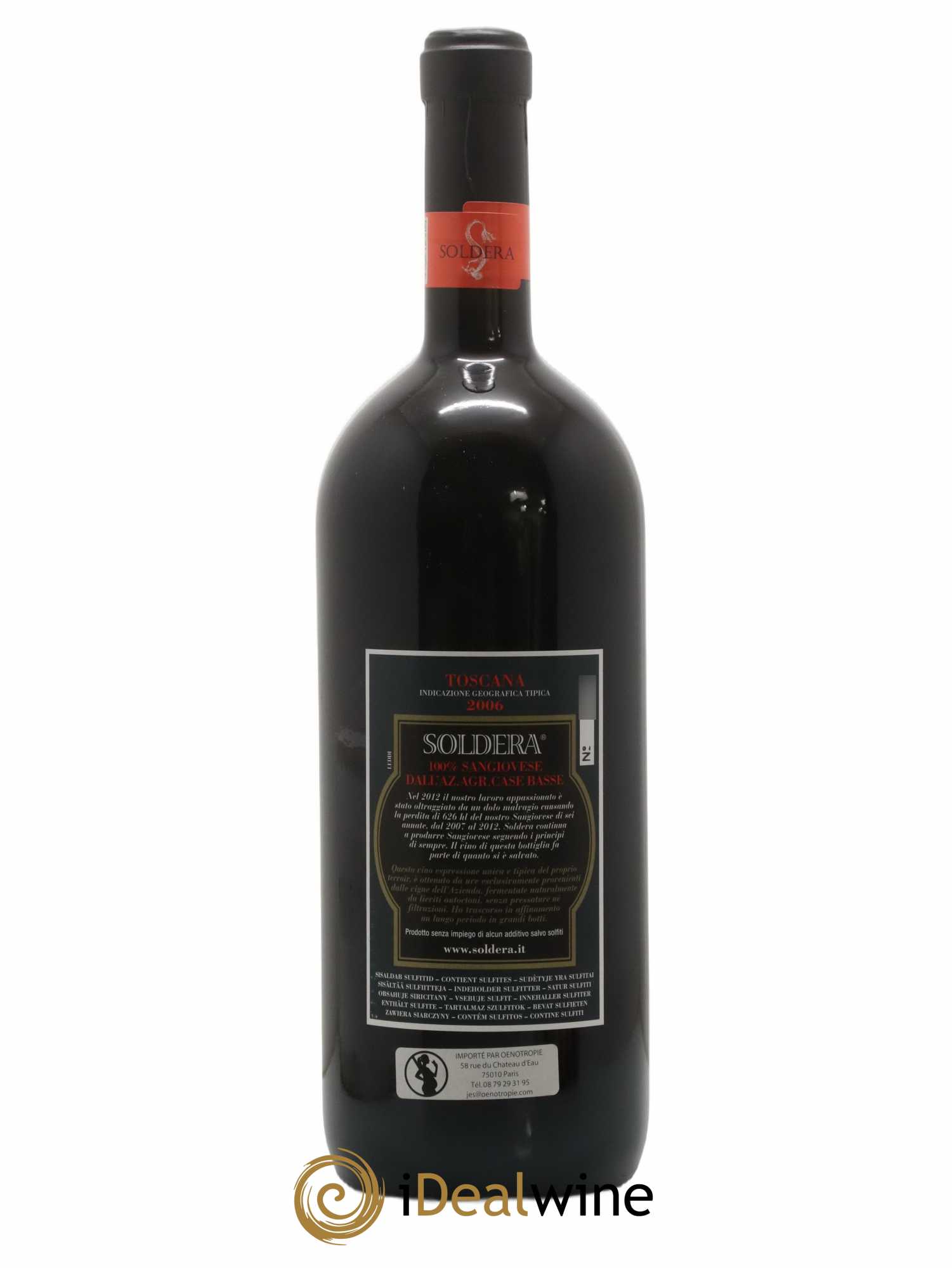 Toscana IGT Soldera Case Basse - Gianfranco Soldera 2006 - Lot of 1 magnum - 1