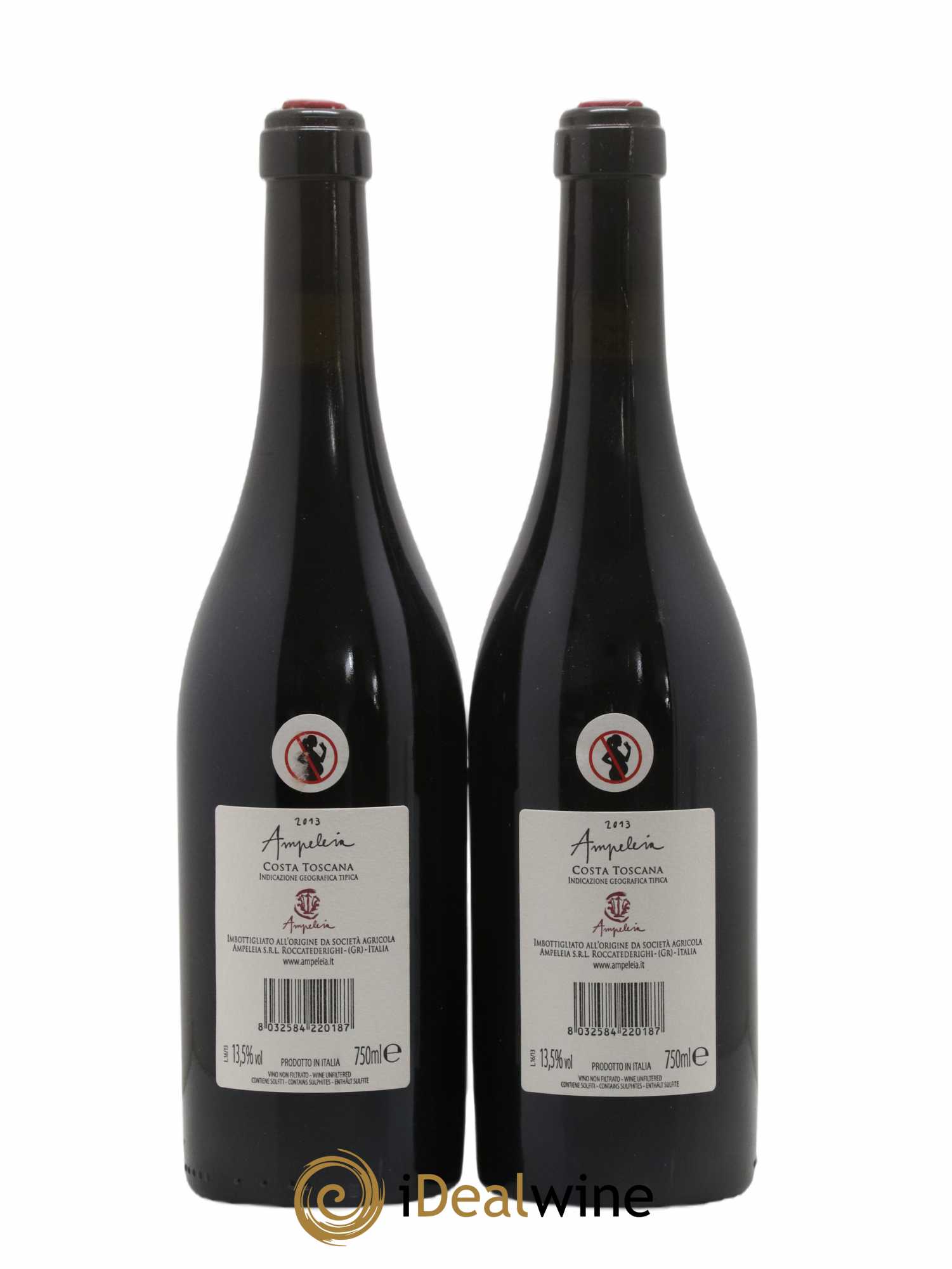 Toscana IGT Ampeleia Elisabetta Foradori 2013 - Posten von 2 Flaschen - 1