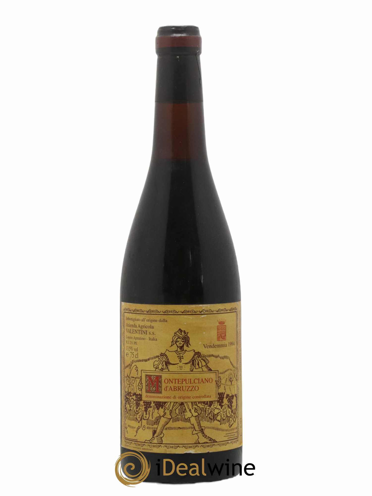 Montepulciano d'Abruzzo DOC Francesco Valentini 1994 - Lotto di 1 bottiglia - 0