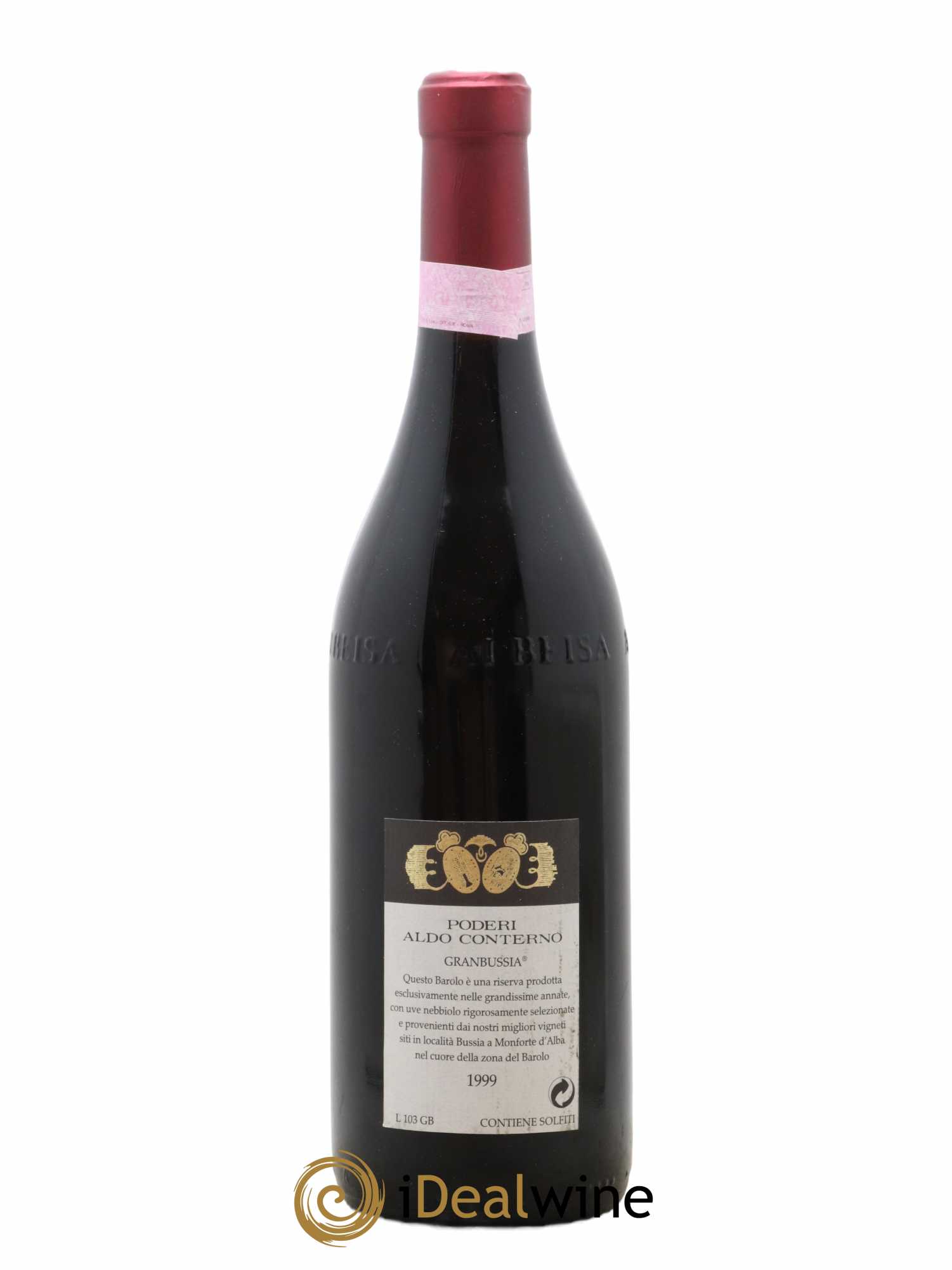 Barolo DOCG Riserva Granbussia Aldo Conterno 1999 - Posten von 1 Flasche - 1