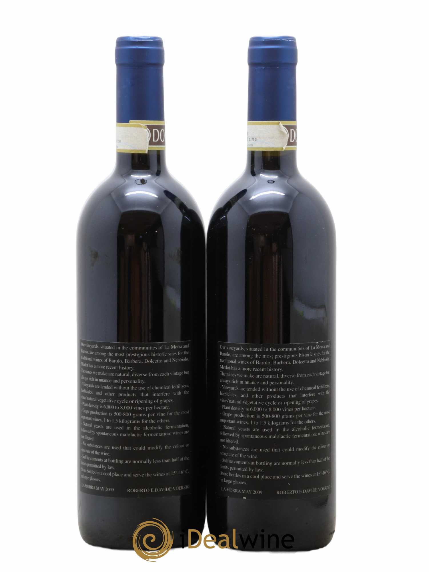 Barolo DOCG Cerequio Roberto Voerzio 2008 - Lot de 2 bouteilles - 1