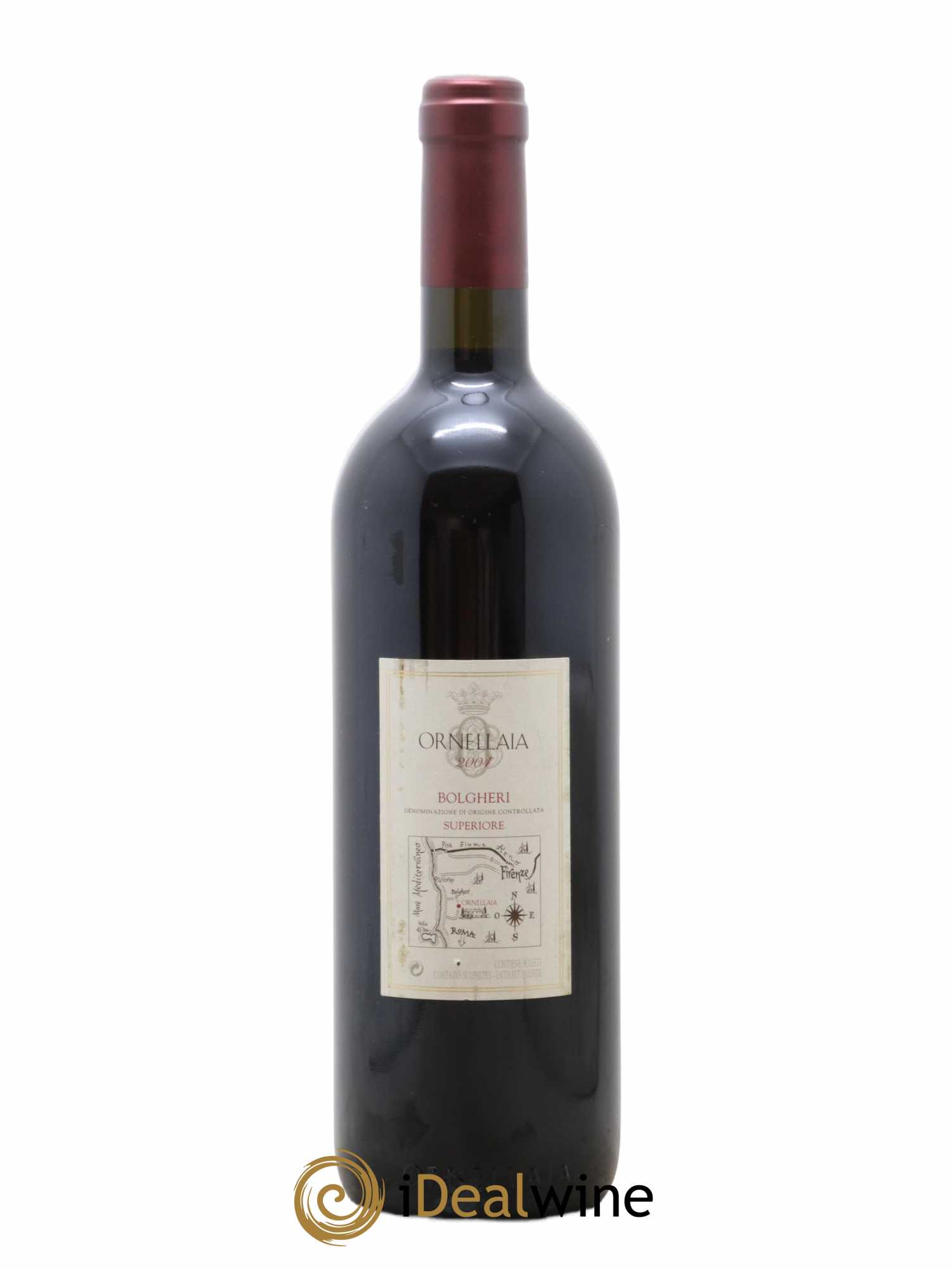 Bolgheri DOC Superiore Ornellaia Tenuta Dell'Ornellaia - Frescobaldi 2004 - Lot de 1 bouteille - 1