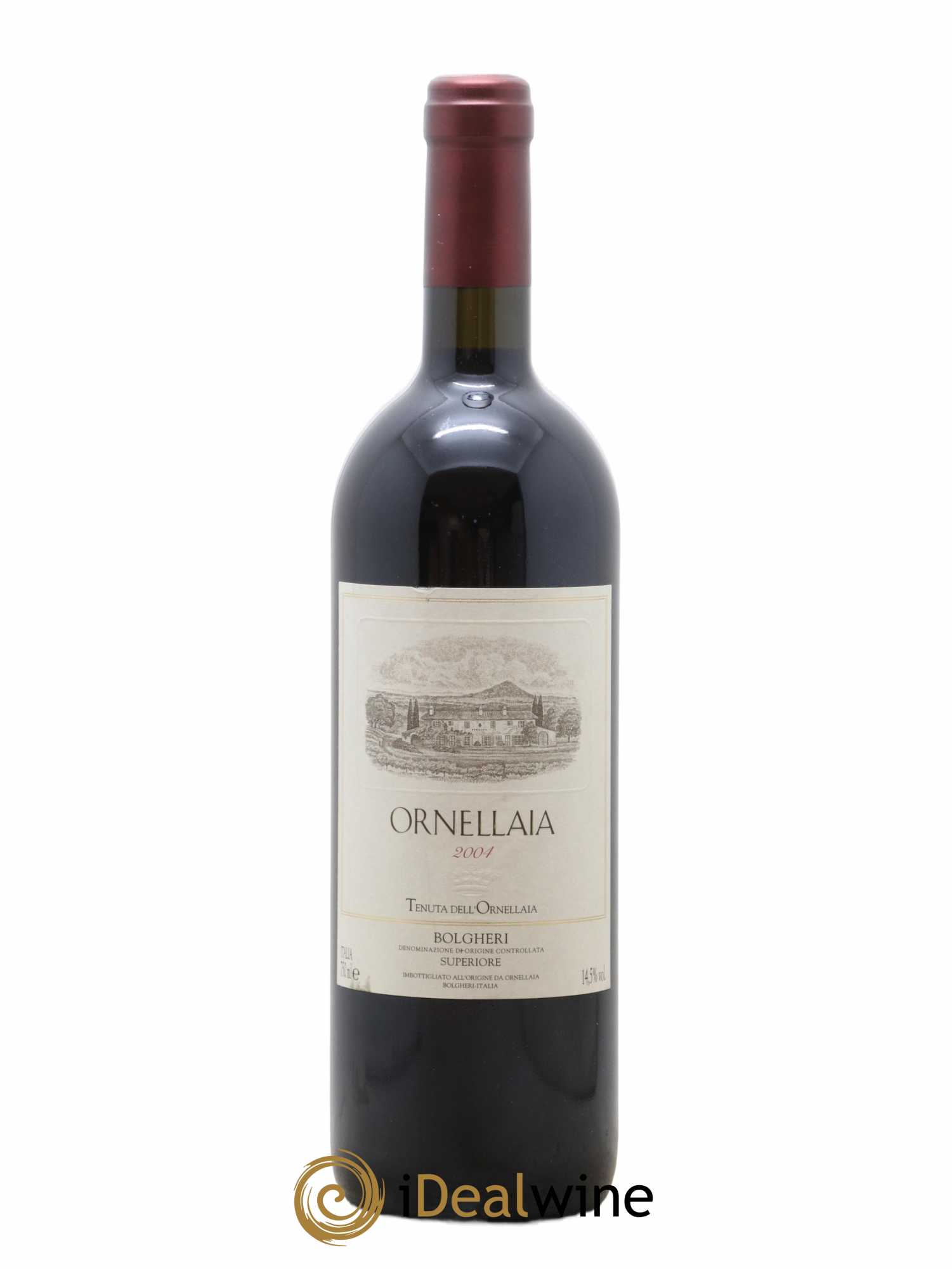 Bolgheri DOC Superiore Ornellaia Tenuta Dell'Ornellaia - Frescobaldi 2004 - Lot de 1 bouteille - 0
