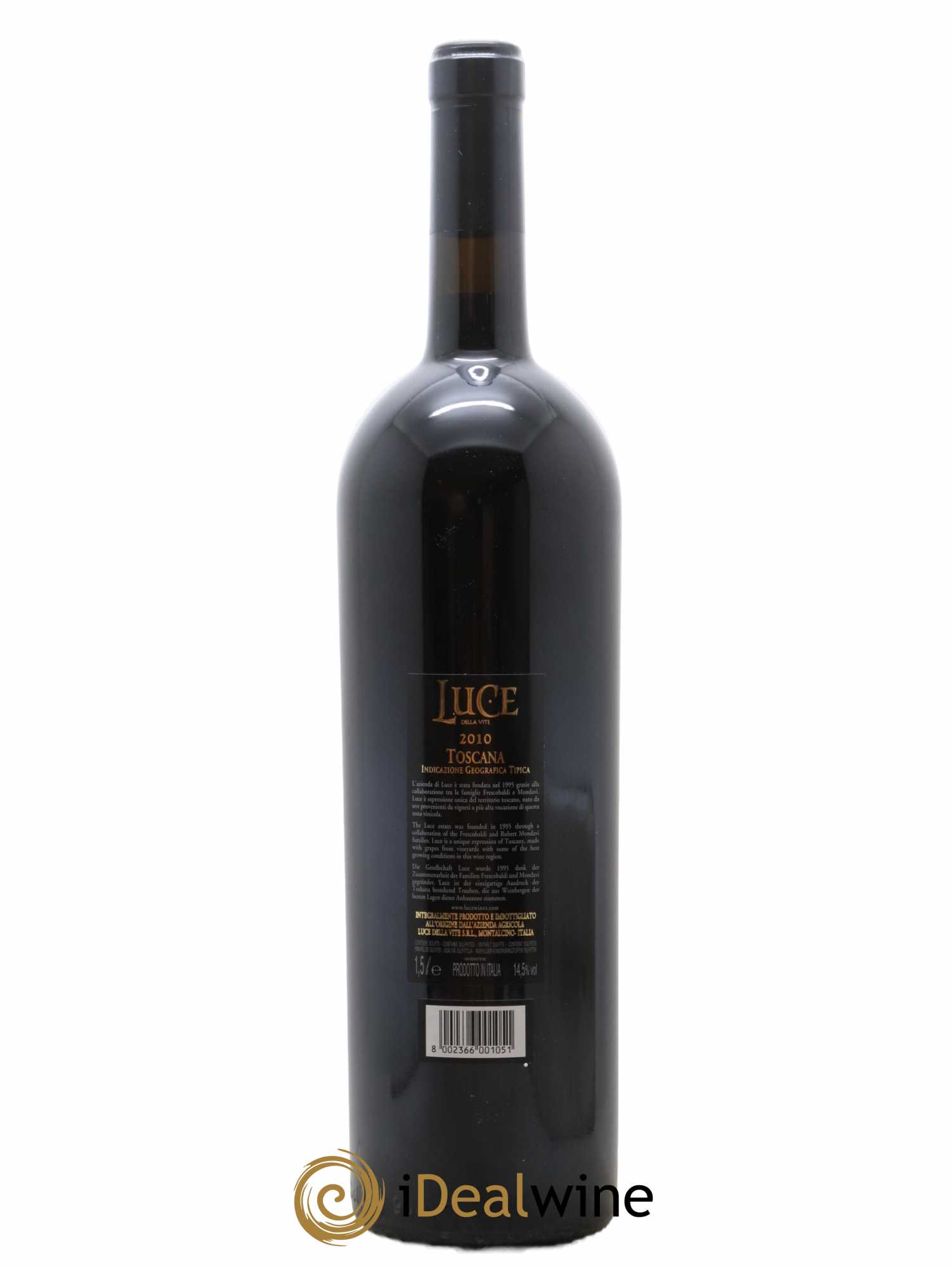 Brunello di Montalcino DOCG Luce della Vite 2010 - Lotto di 1 magnum - 1