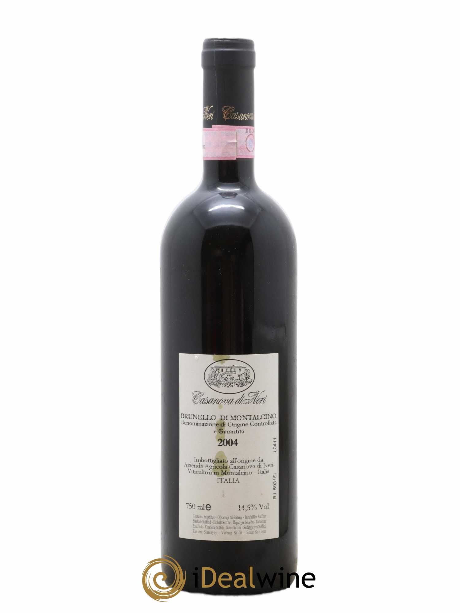 Brunello di Montalcino Casanova di Neri 2004 - Lot de 1 bouteille - 1