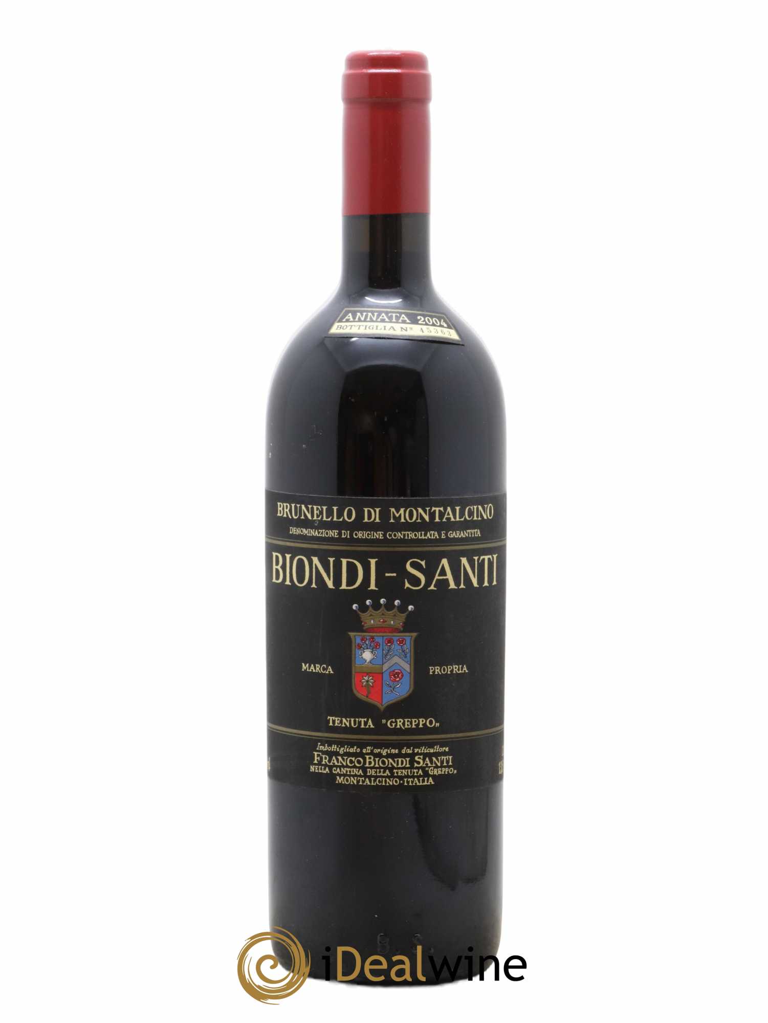 Brunello di Montalcino DOCG Biondi-Santi Tenuta Greppo 2004 - Posten von 1 Flasche - 0