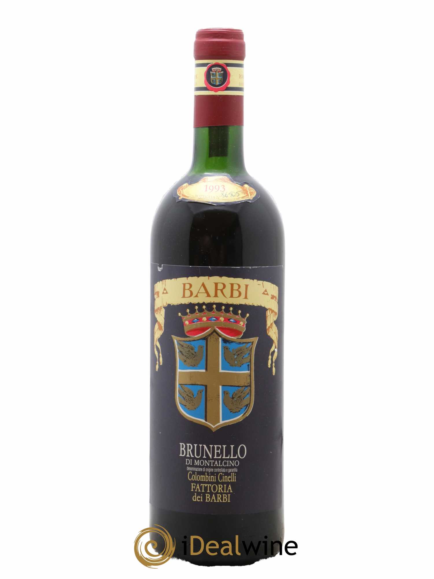Brunello di Montalcino Barbi Colombini Cinelli 1993 - Lot de 1 bouteille - 0