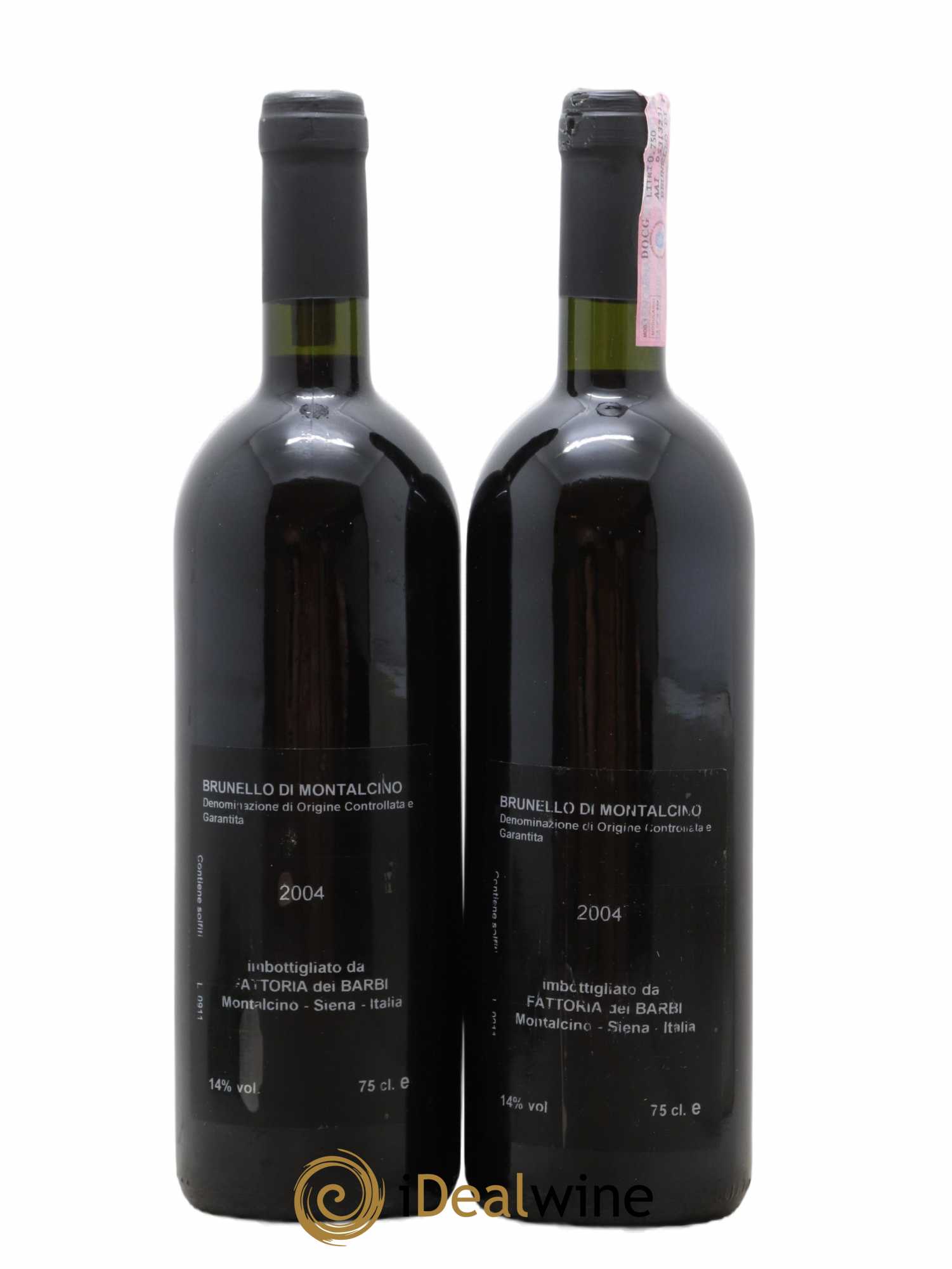Brunello di Montalcino DOCG Nereo 2004 - Lotto di 2 bottiglie - 1