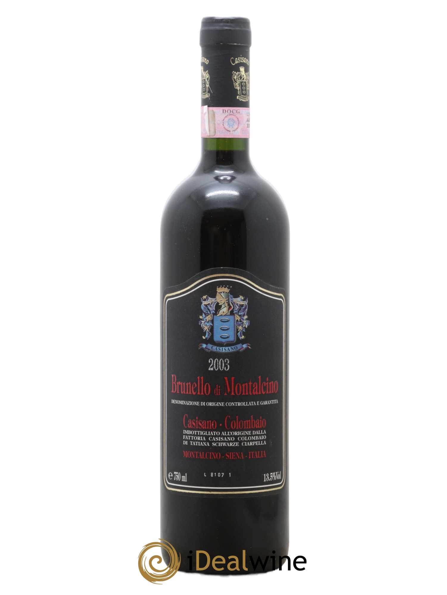 Brunello di Montalcino Casisano Colombaio 2003 - Lot de 1 bouteille - 0
