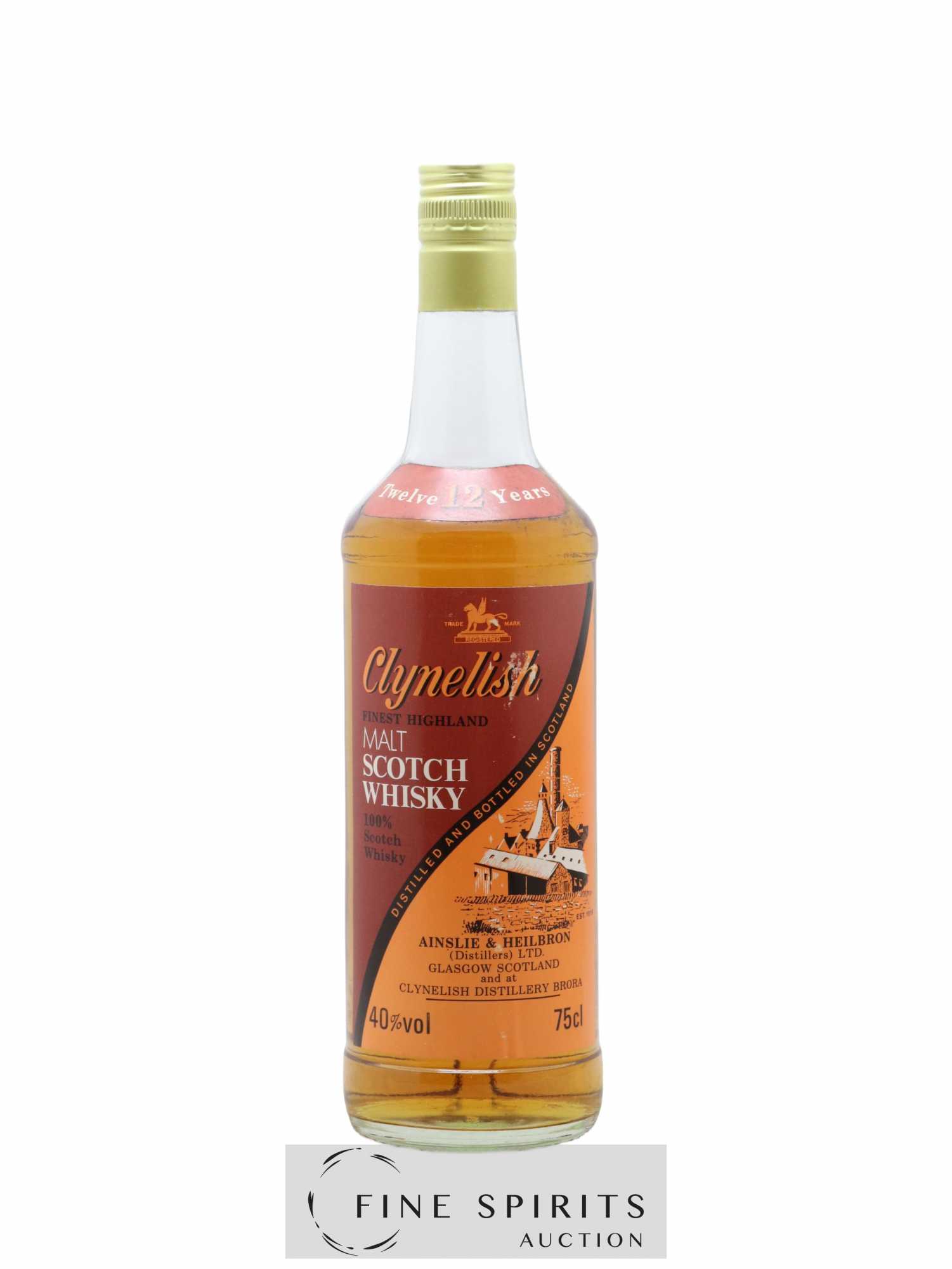Clynelish 12 years Of. - Lot de 1 bouteille - 1