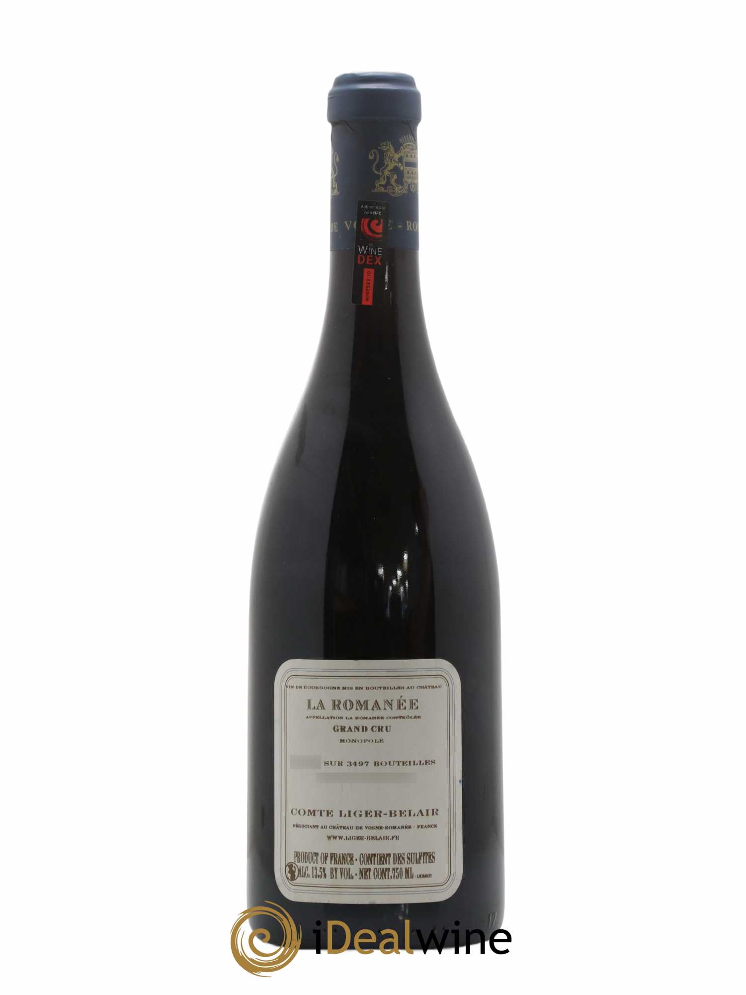 La Romanée Grand Cru Comte Liger-Belair (Domaine du) 2009 - Lot de 1 bouteille - 1