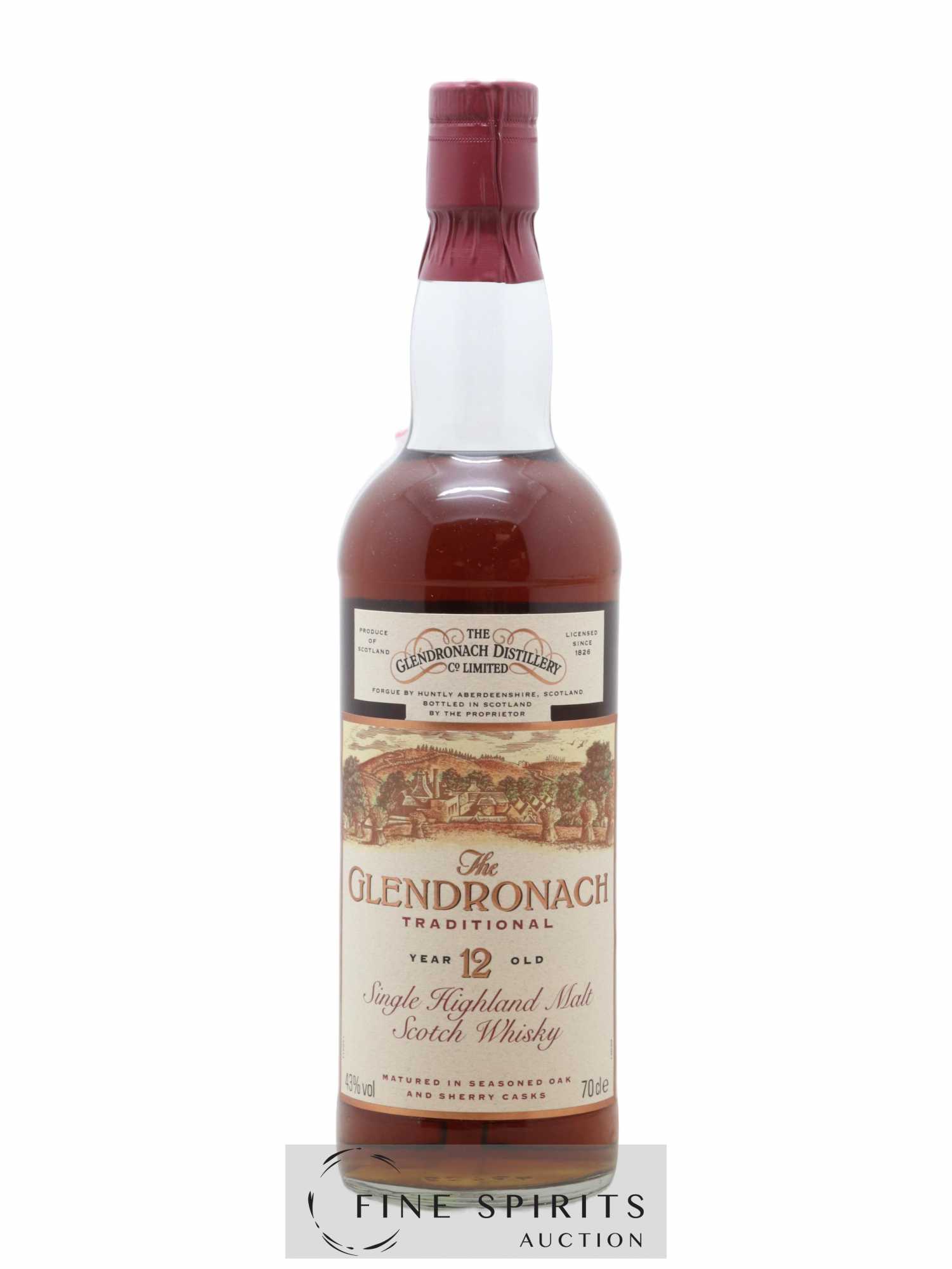 The Glendronach 12 years Of. Traditional - Lot de 1 bouteille - 1