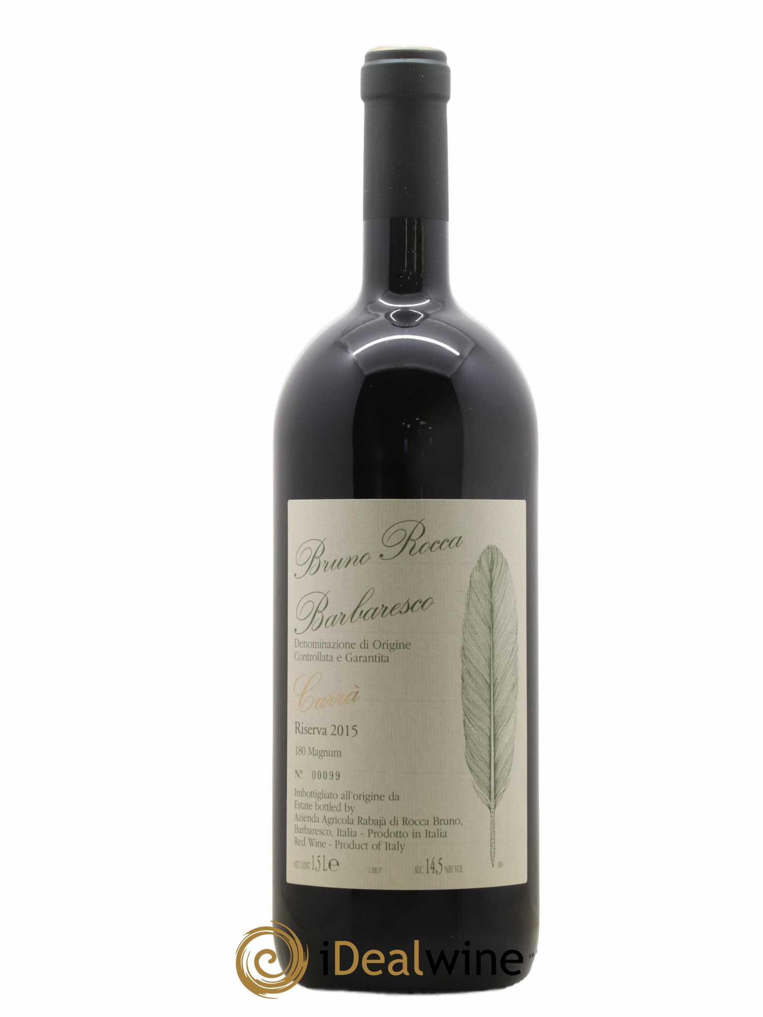 Barbaresco DOCG Currà Riserva Bruno Rocca 2015 - Lot of 1 magnum - 1