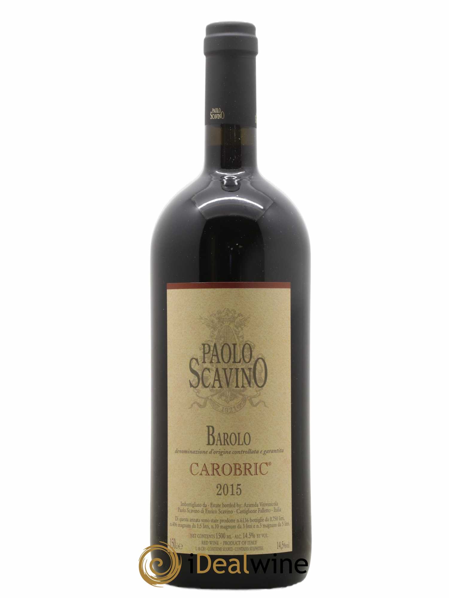 Barolo Carobric Paolo Scavino 2015 - Lot de 1 magnum - 1