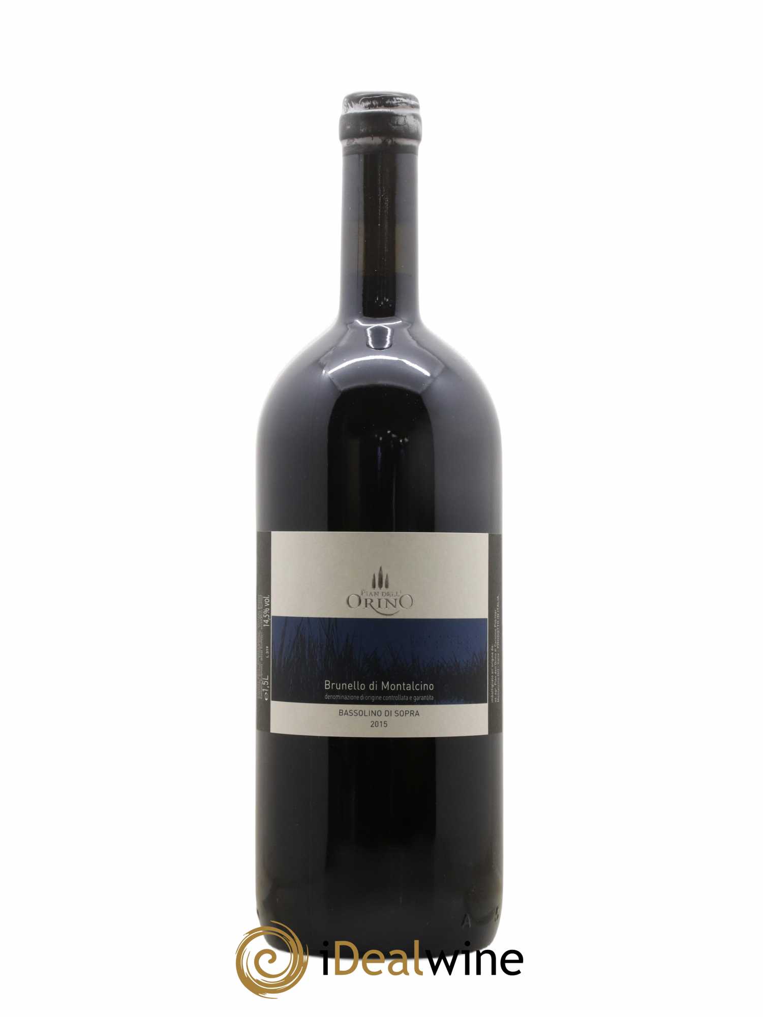 Brunello di Montalcino DOCG Bassolino di Sopra Pian dell'Orino 2015 - Lot de 1 magnum - 1