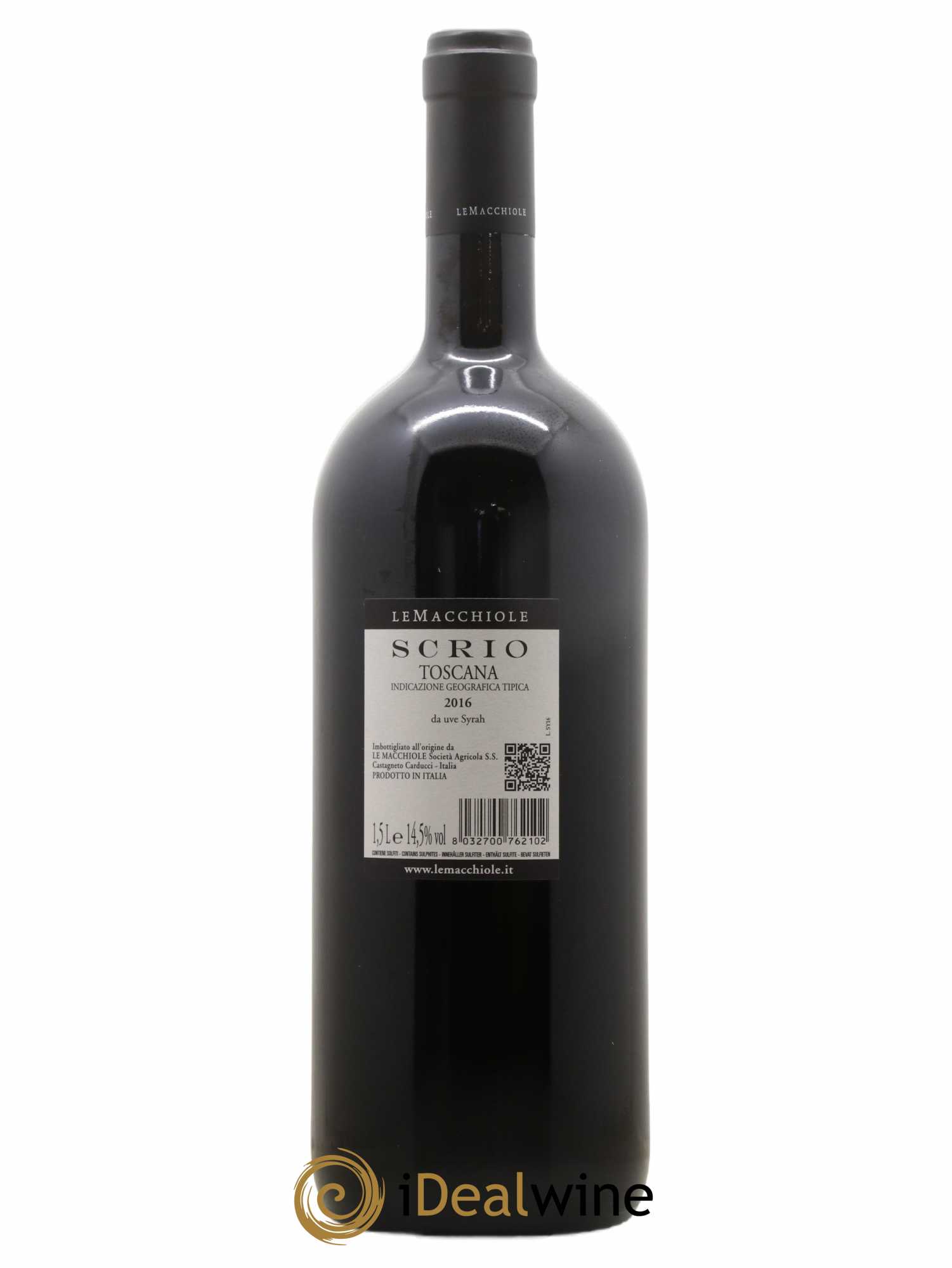 Toscana IGT Le Macchiole Scrio Le Macchiole 2016 - Lot de 1 magnum - 1