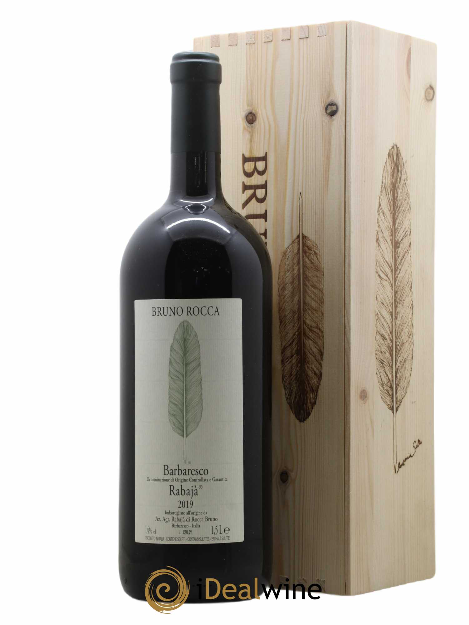 Barbaresco DOCG Rabajà Bruno Rocca 2019 - Lot of 1 magnum - 0