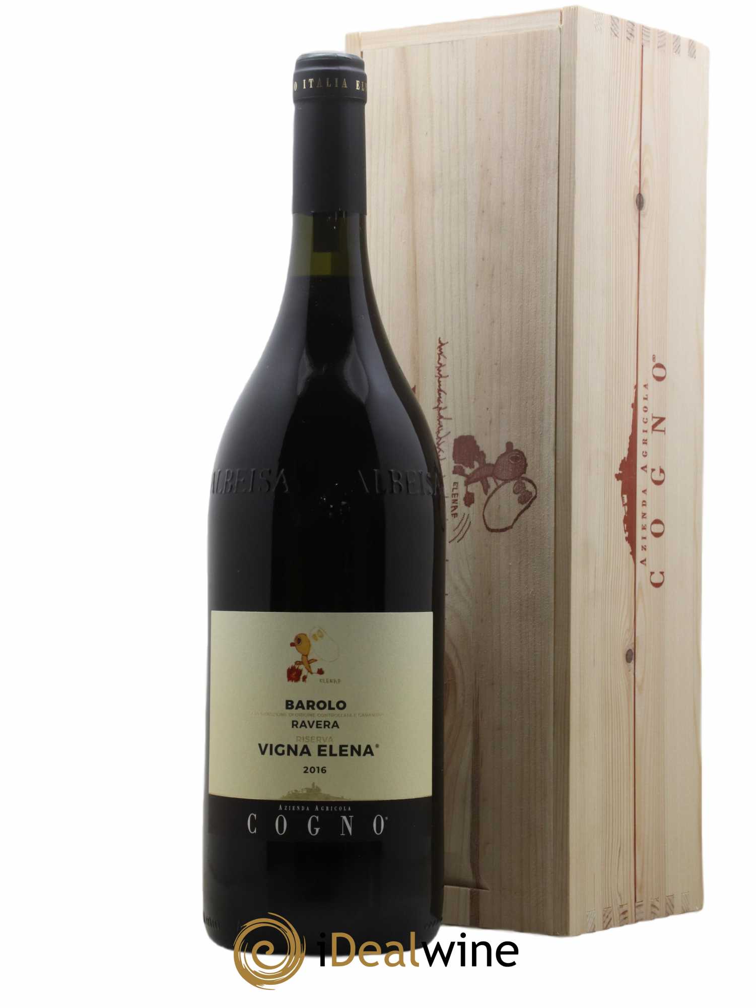 Barolo DOCG Ravera Elvio Cogno Vigna Elena Riserva 2016 - Lotto di 1 magnum - 0