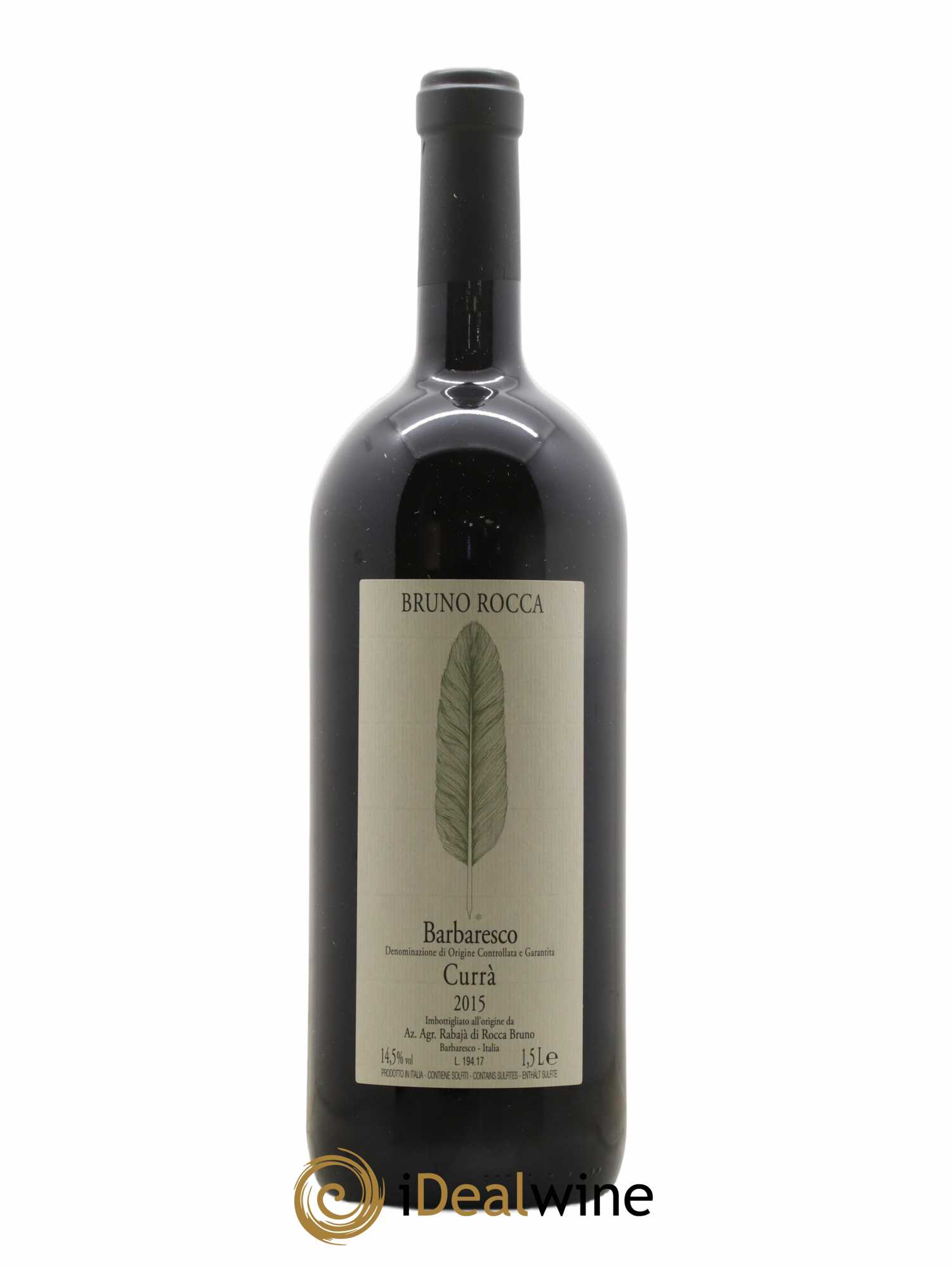 Barbaresco DOCG Currà Bruno Rocca 2015 - Lot de 1 magnum - 1