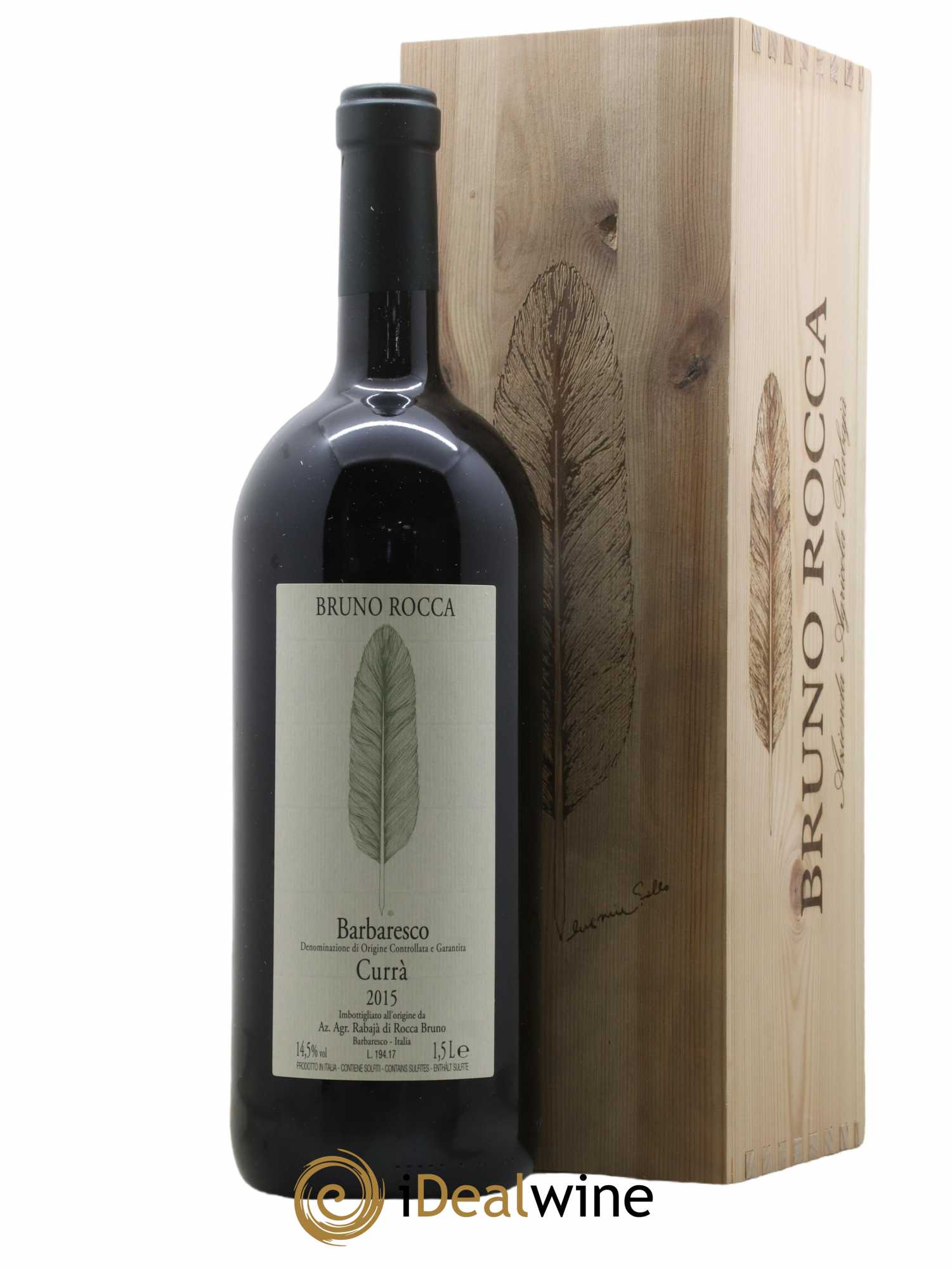 Barbaresco DOCG Currà Bruno Rocca 2015 - Lot de 1 magnum - 0
