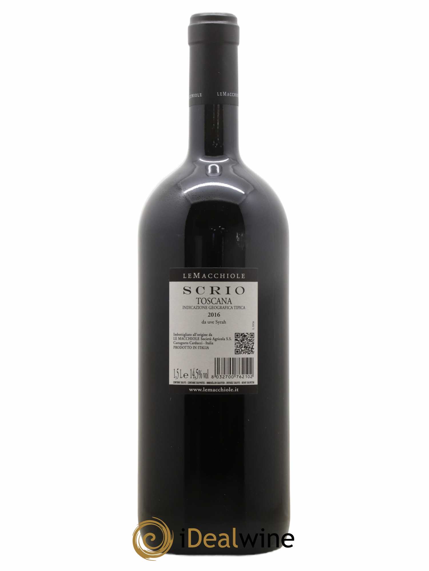 Toscana IGT Le Macchiole Scrio Le Macchiole 2016 - Lot de 1 magnum - 1