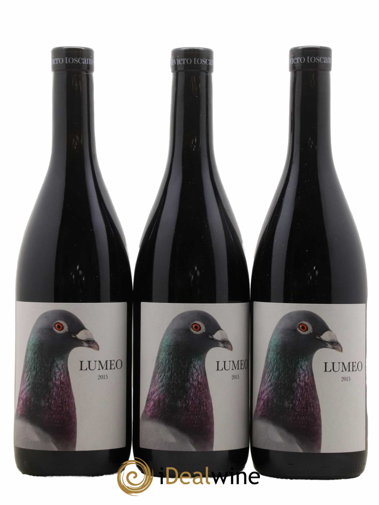 Toscana IGT Lumeo Oliviero Toscani 2015 - Lot de 3 bouteilles - 0