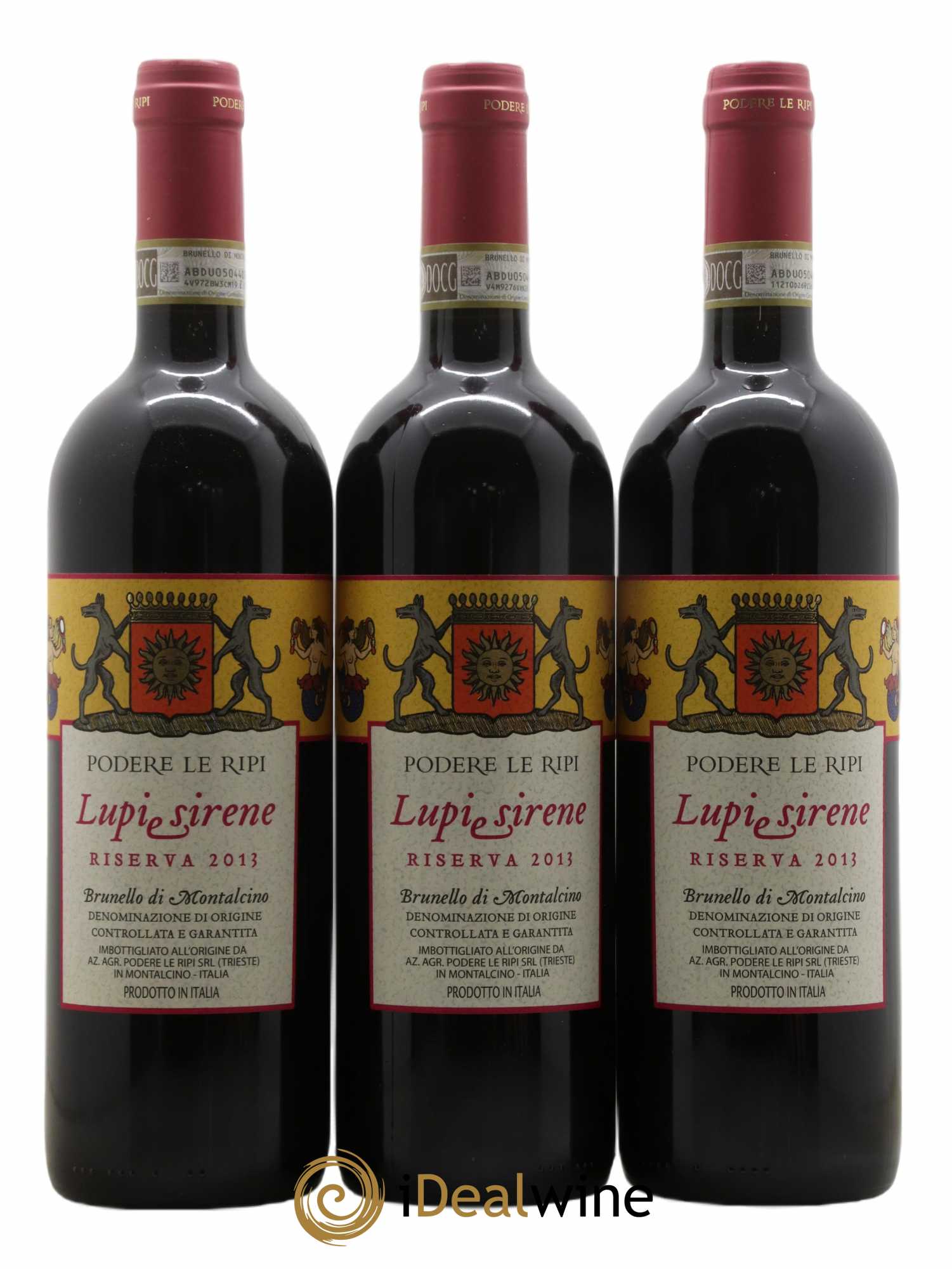 Brunello di Montalcino DOCG Lupi e Sirene Riserva Podere Le Ripi 2013 - Lot de 6 bouteilles - 2