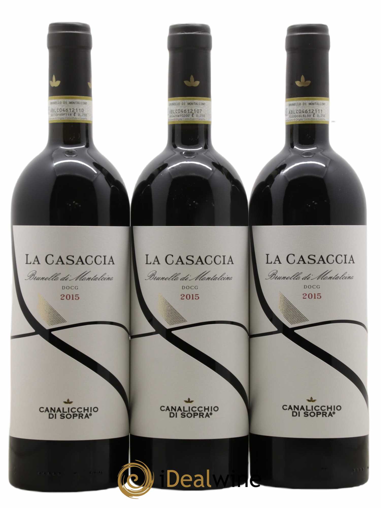 Brunello di Montalcino DOCG La Casaccia Canalicchio di Sopra 2015 - Posten von 6 Flaschen - 1