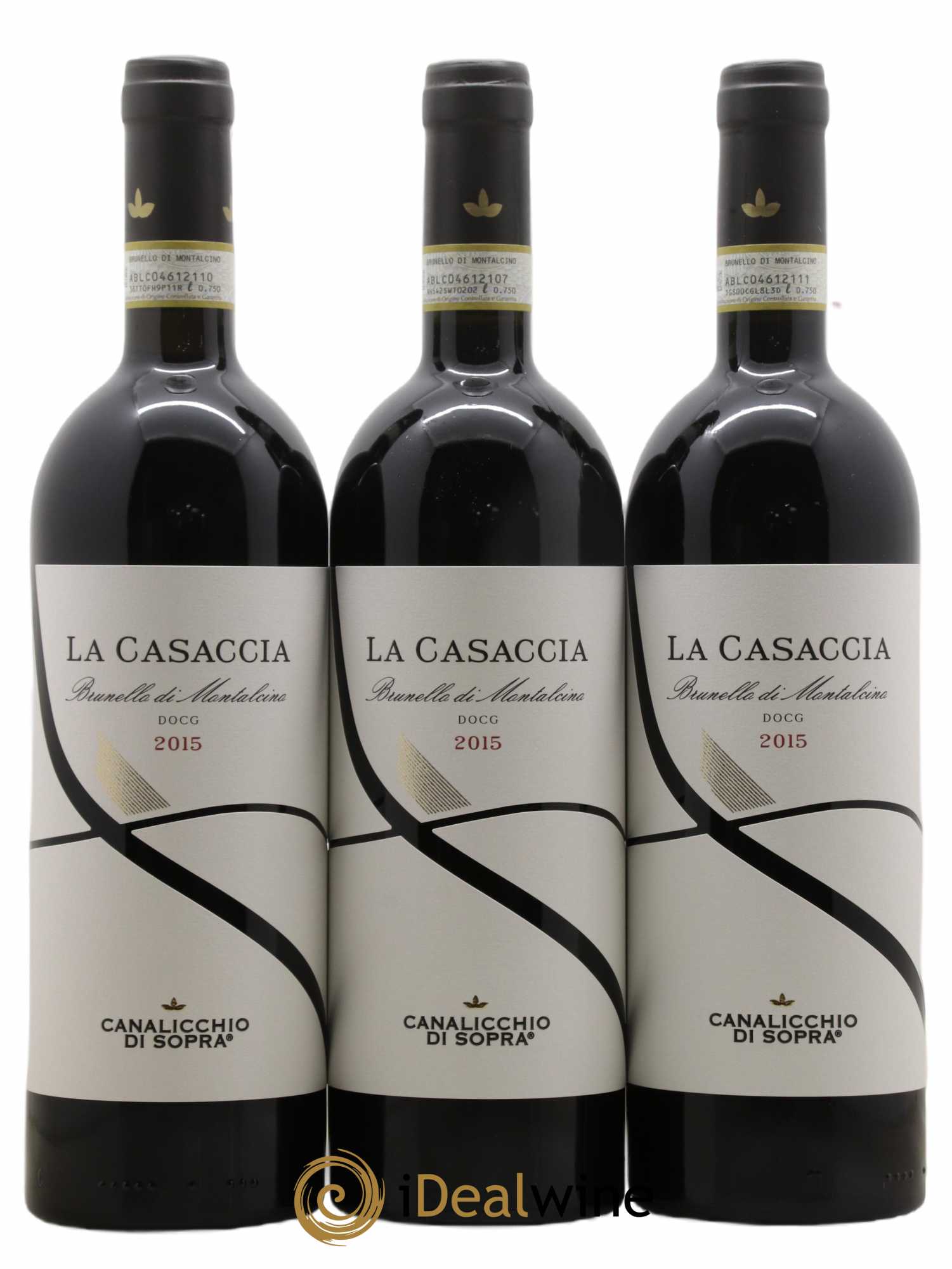 Brunello di Montalcino DOCG La Casaccia Canalicchio di Sopra 2015 - Posten von 6 Flaschen - 2