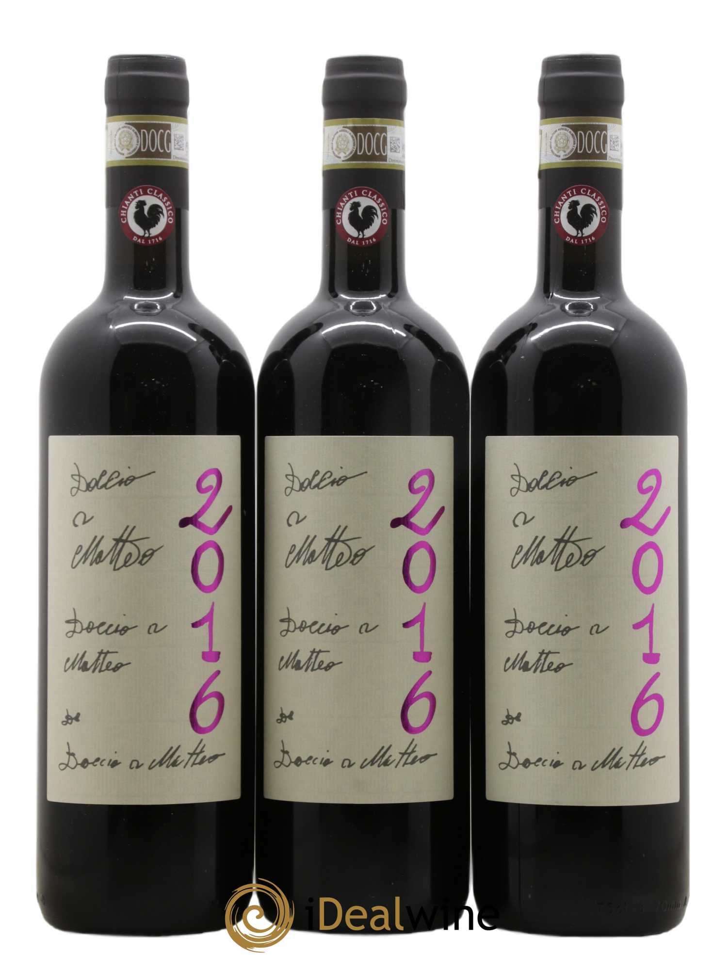 Chianti Classico DOCG Riserva Doccio a Matteo Caparsa 2016 - Lot de 3 bouteilles - 0