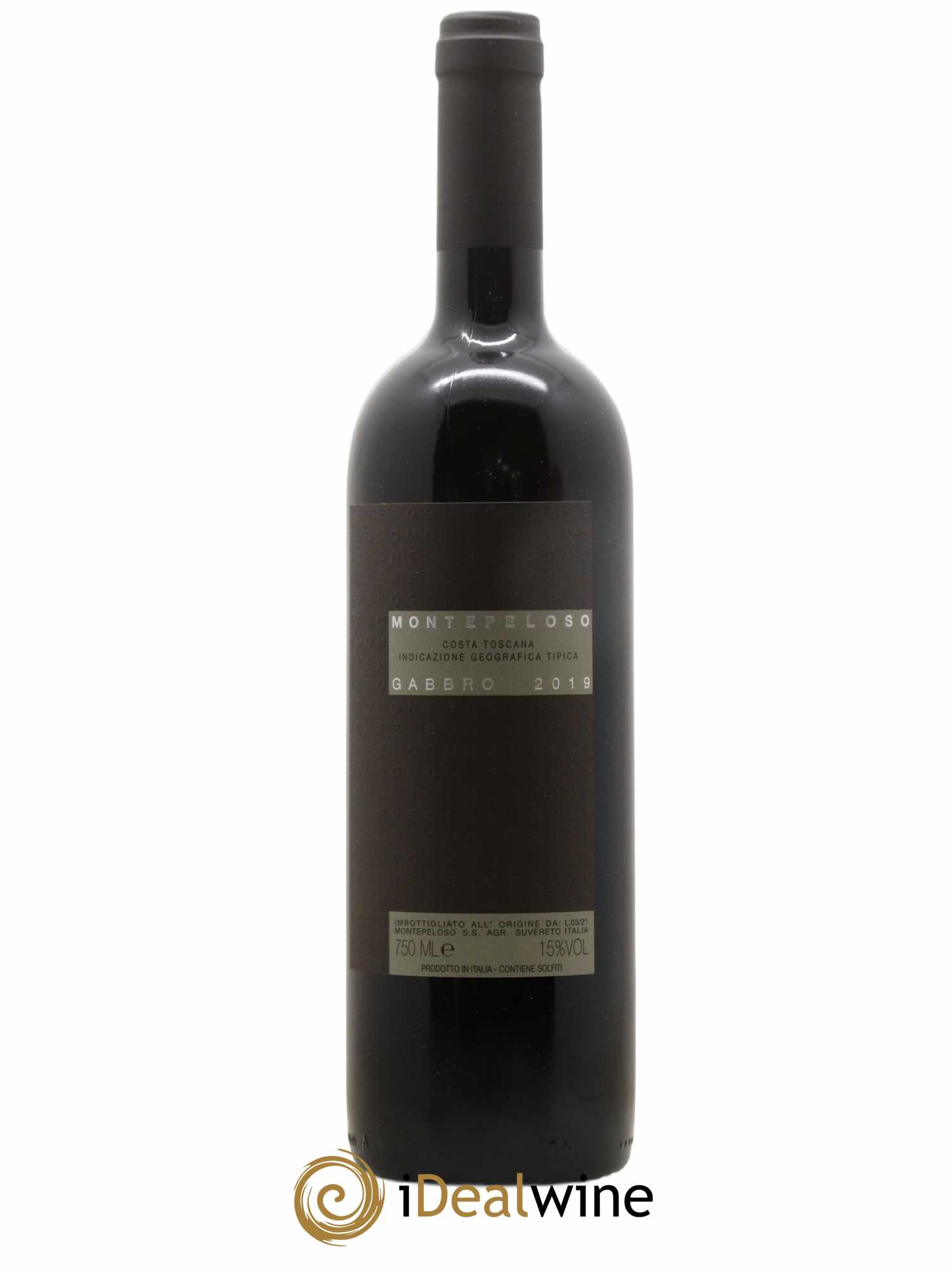 Toscana IGT Gabbro Montepeloso 2019 - Lot de 1 bouteille - 0