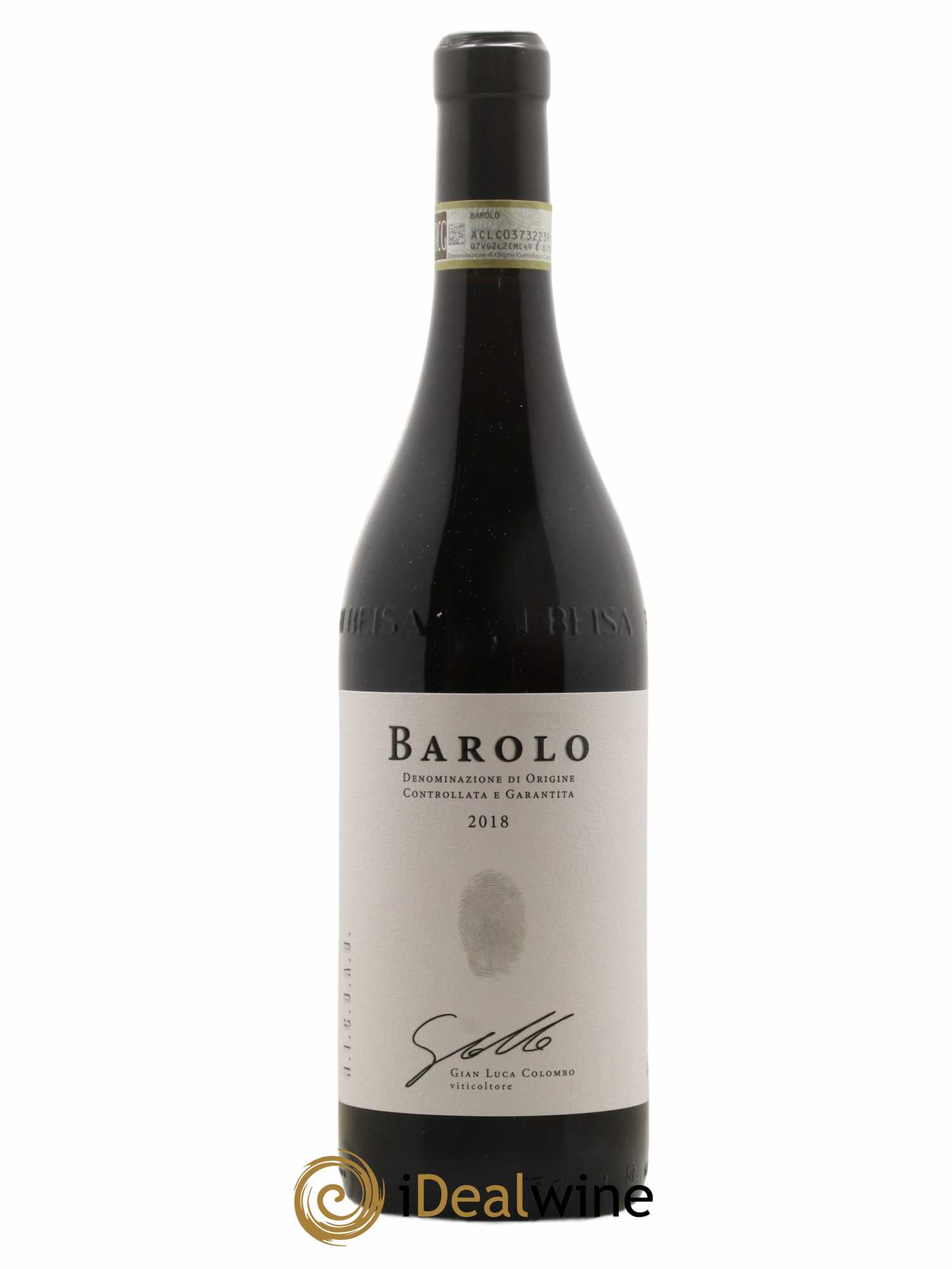 Barolo Gianluca Colombo 2018 - Lot de 1 bouteille - 0