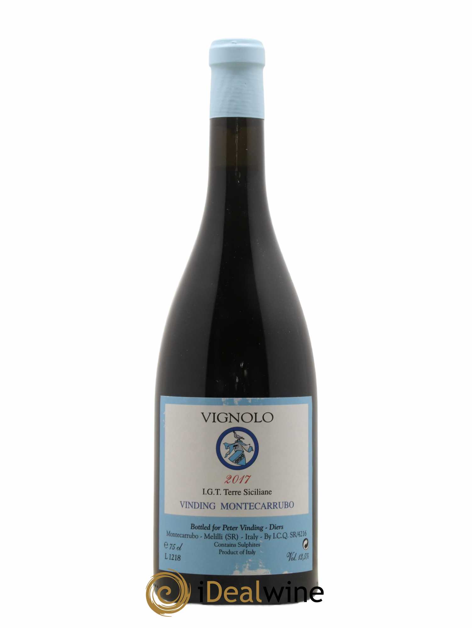 IGT Sicile Vignolo Vinding Montecarrubo 2017 - Lot de 1 bouteille - 0