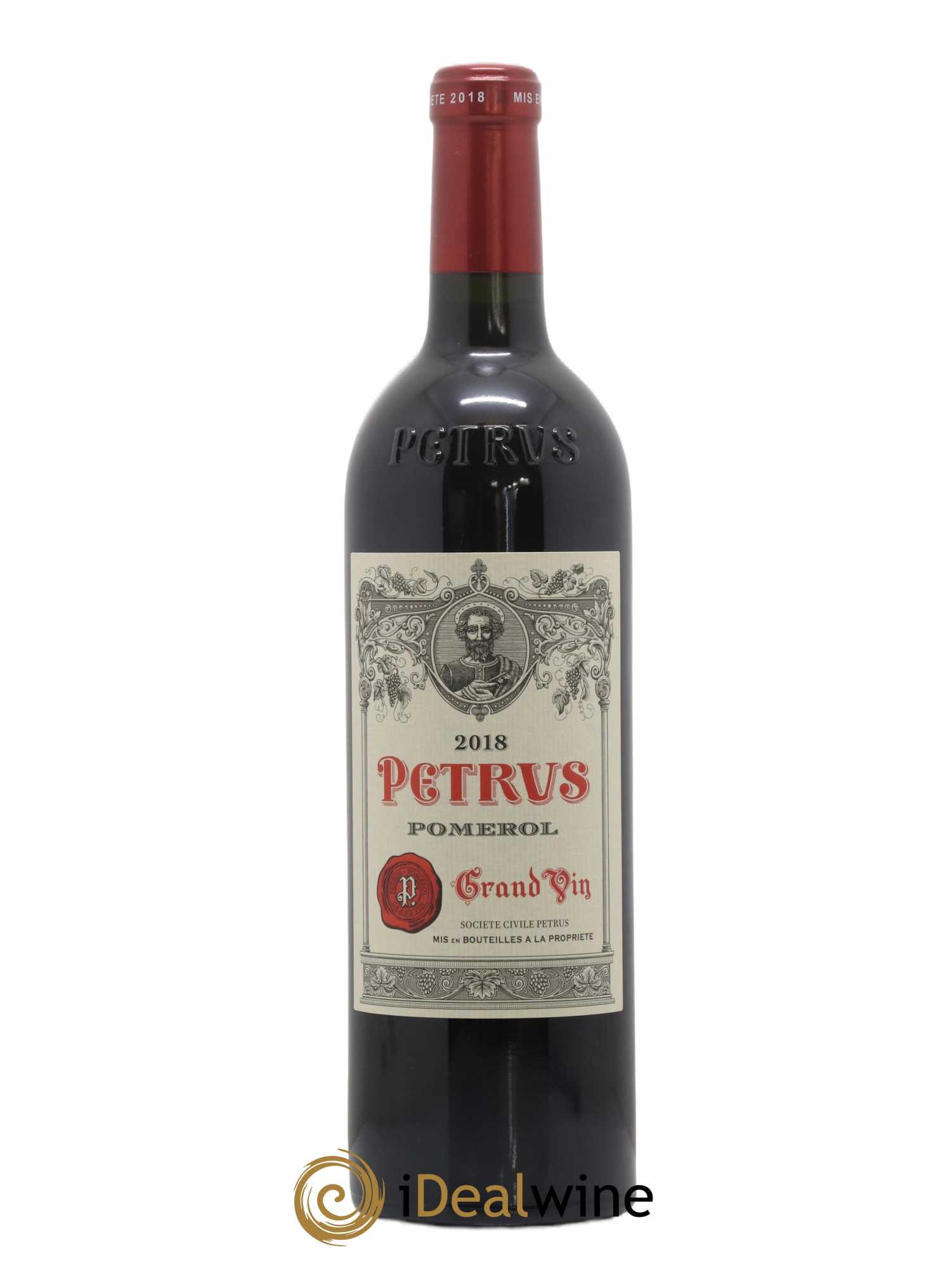 Petrus 2018 - Lot de 1 bouteille - 0