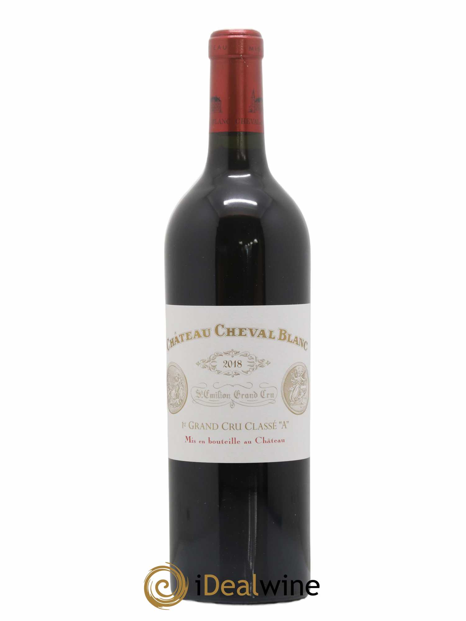 Château Cheval Blanc 1er Grand Cru Classé A 2018 - Lot de 1 bouteille - 0
